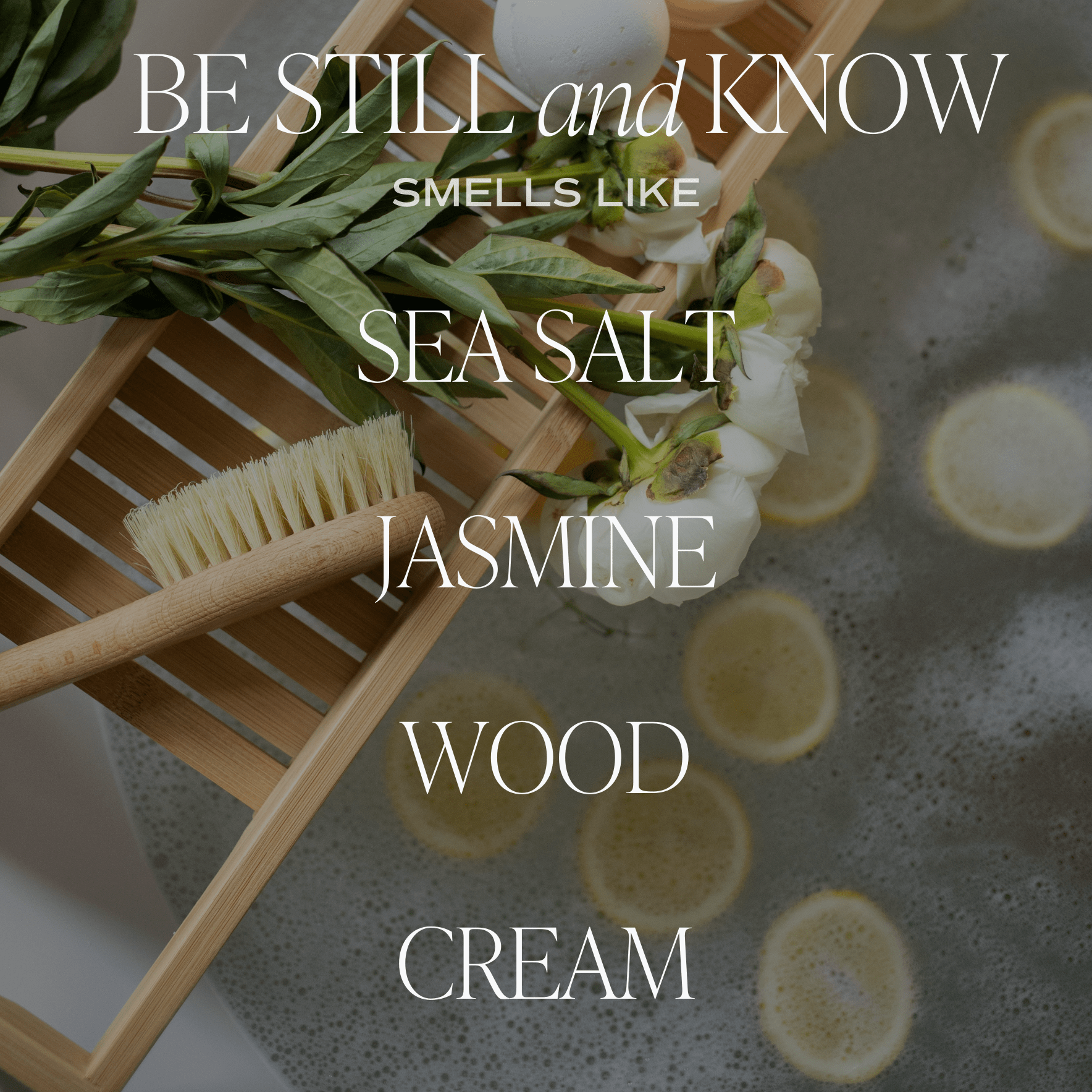 Be Still and Know Soy Candle - Clear Jar - 9 oz - My American Goods
