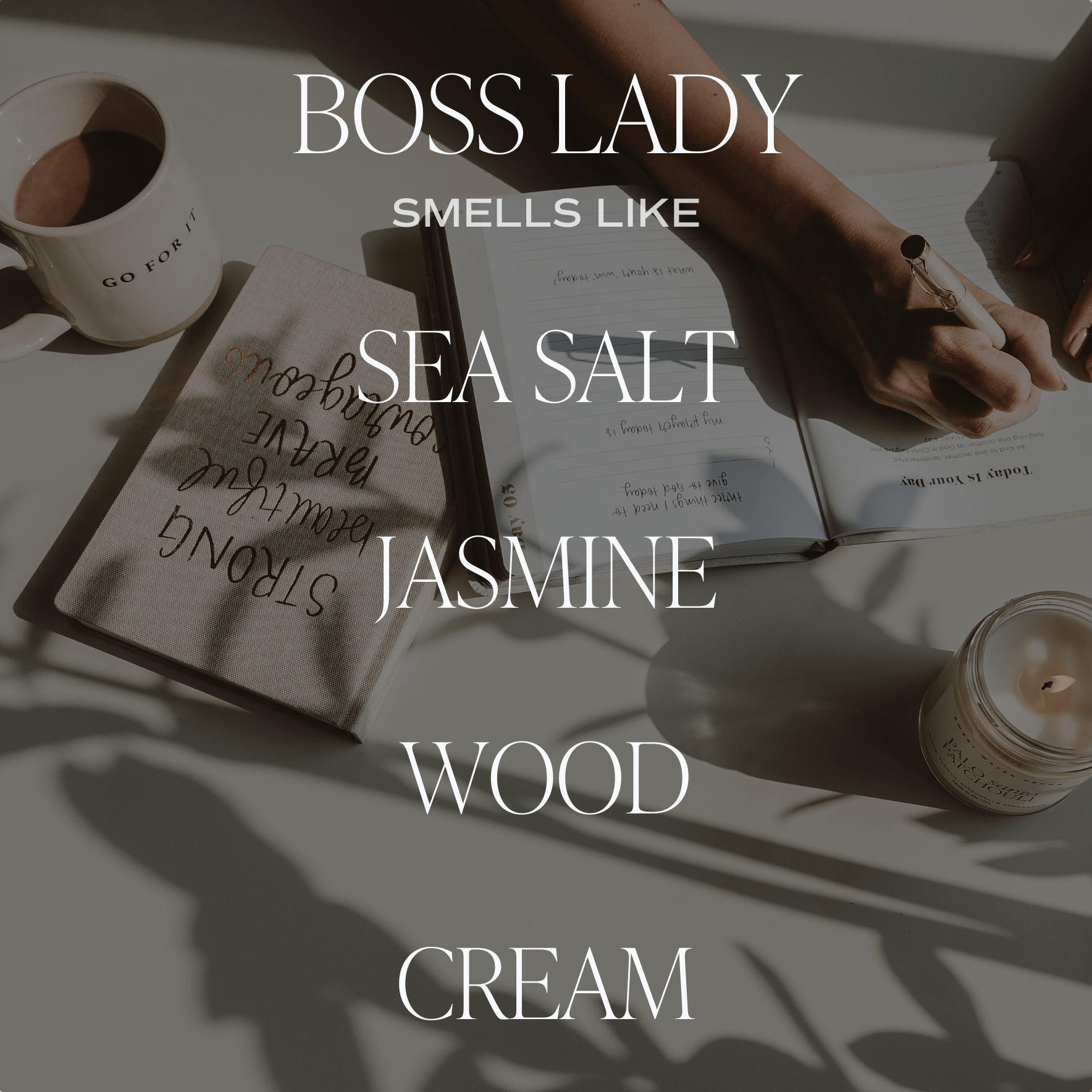Boss Lady Soy Candle - Clear Jar - 9 oz (Spa Day) - My American Goods