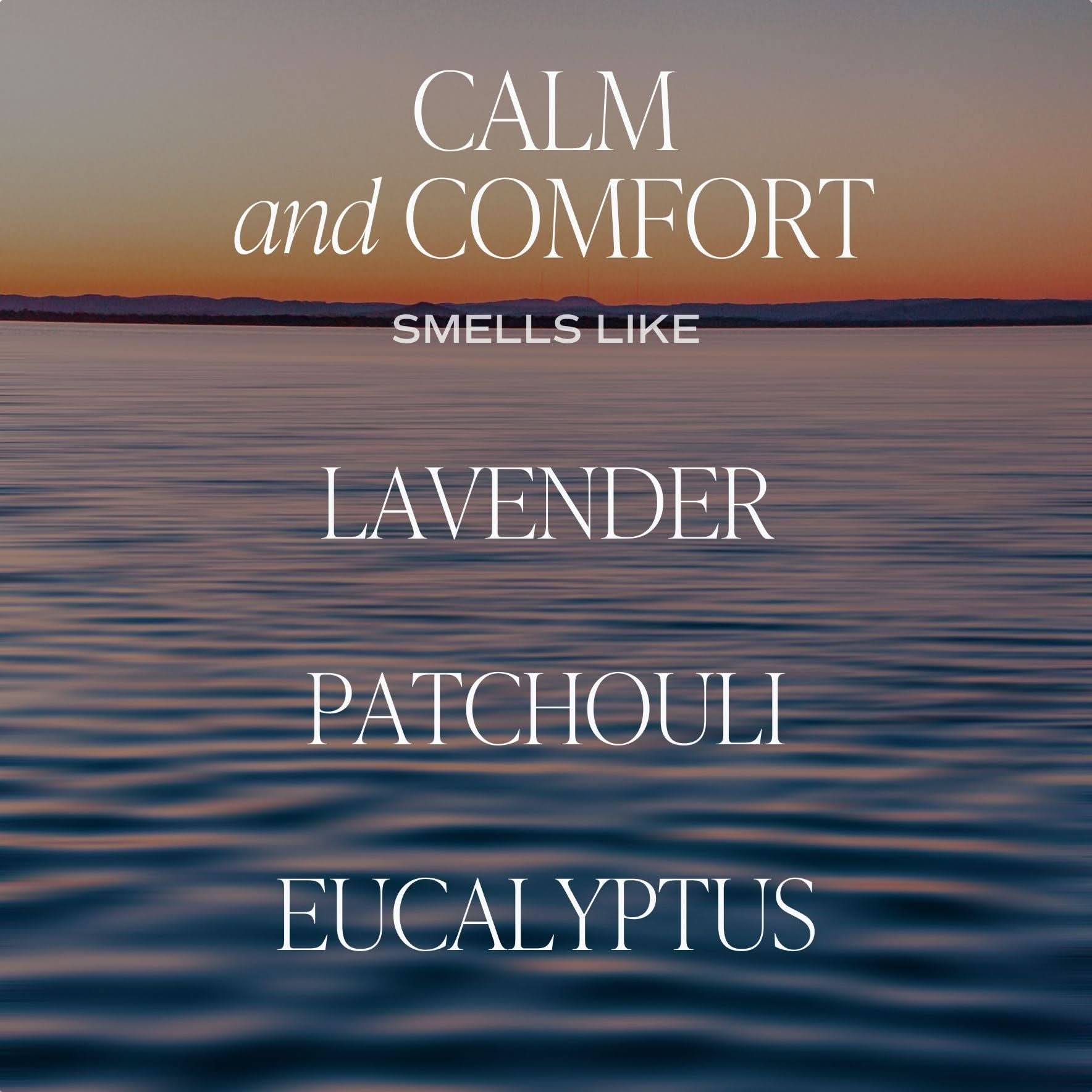 Calm and Comfort Clear Reed Diffuser - My American Goods