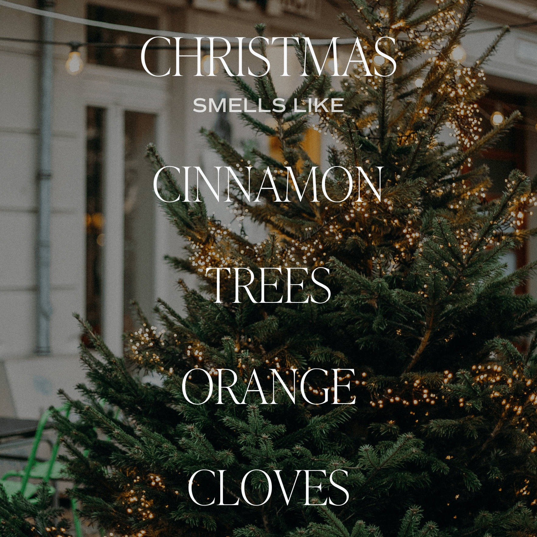 Christmas Soy Candle - Clear Jar - 9 oz - My American Goods