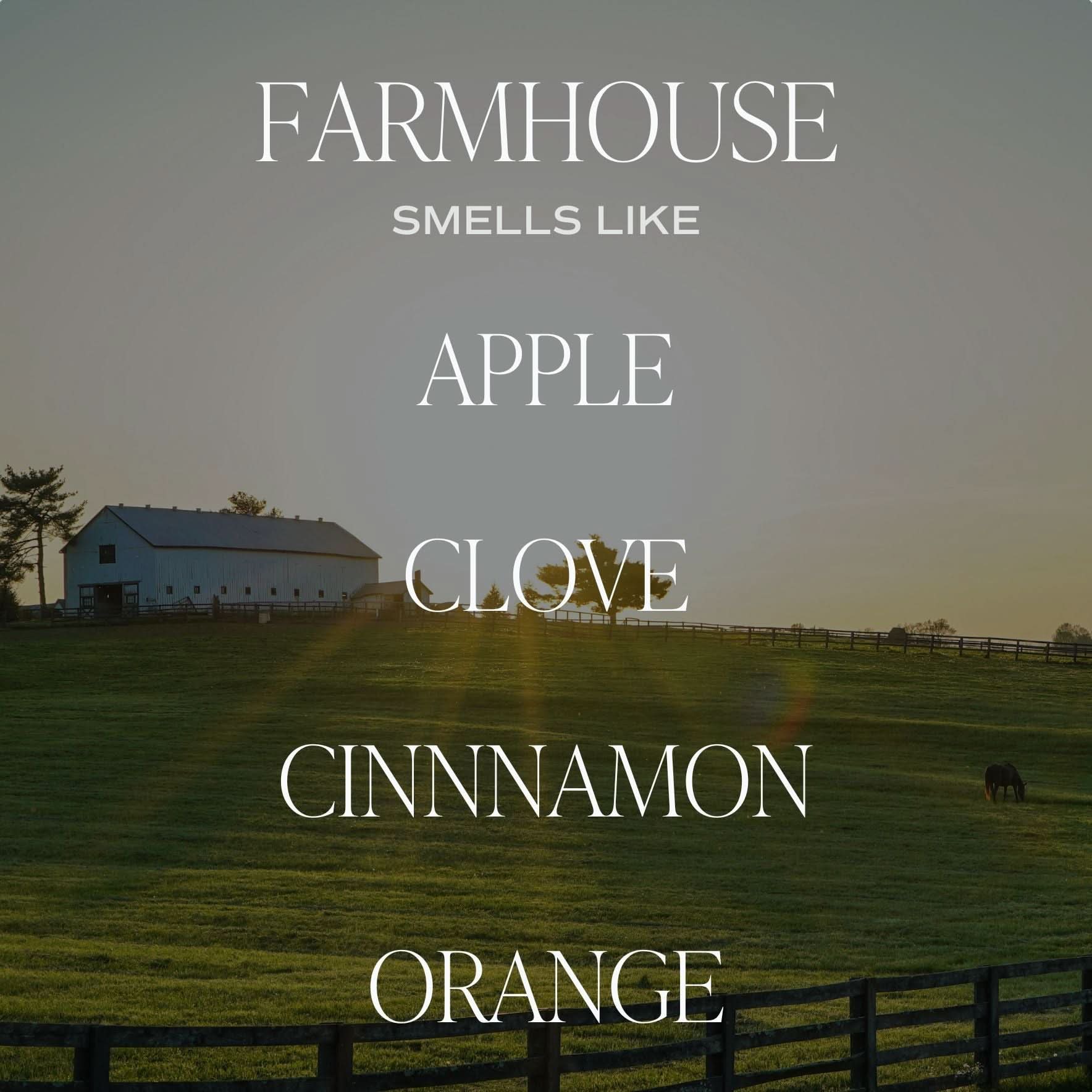 Farmhouse Soy Candle - Clear Jar - 9 oz - My American Goods