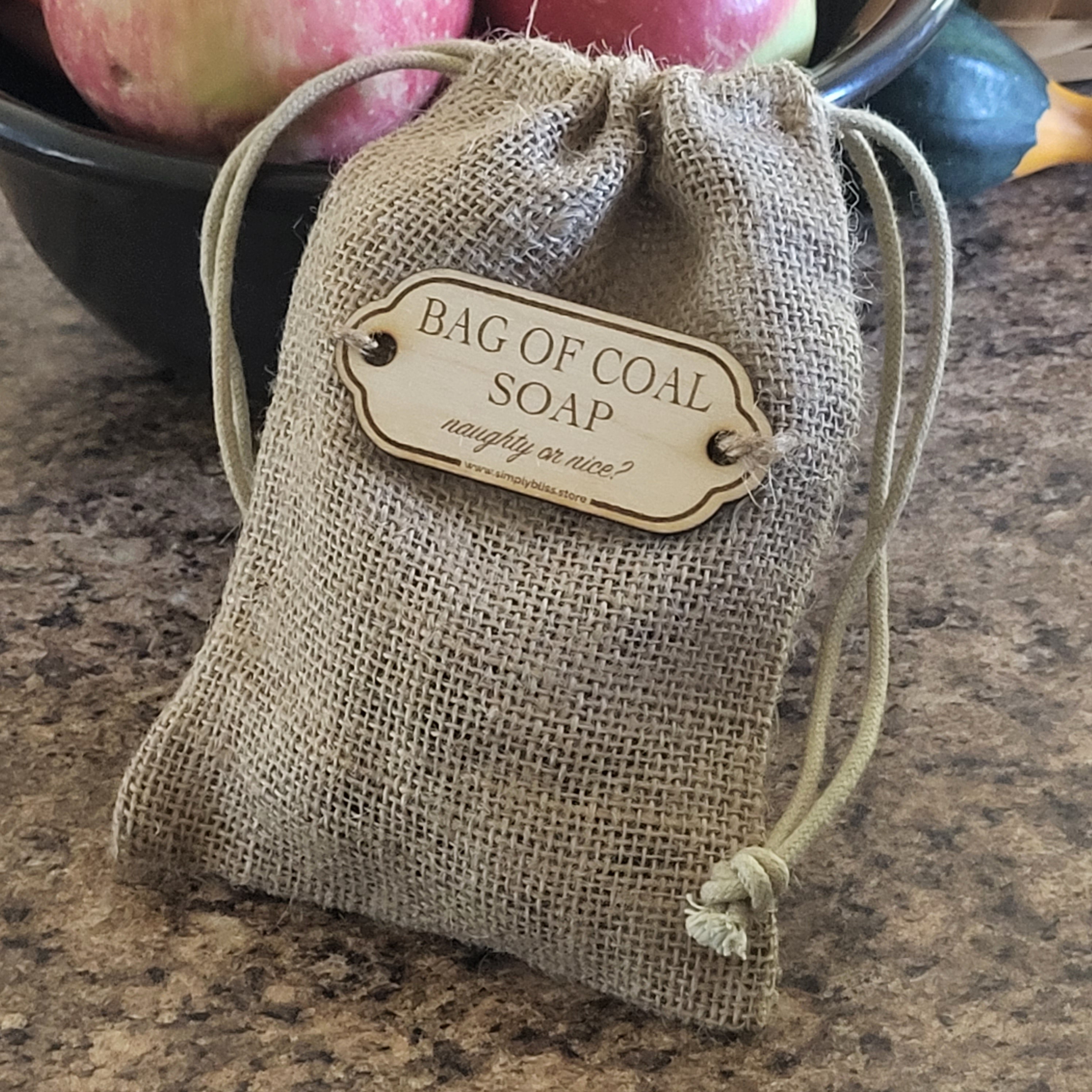 Bag of Coal, Bar Soap - My American Goods