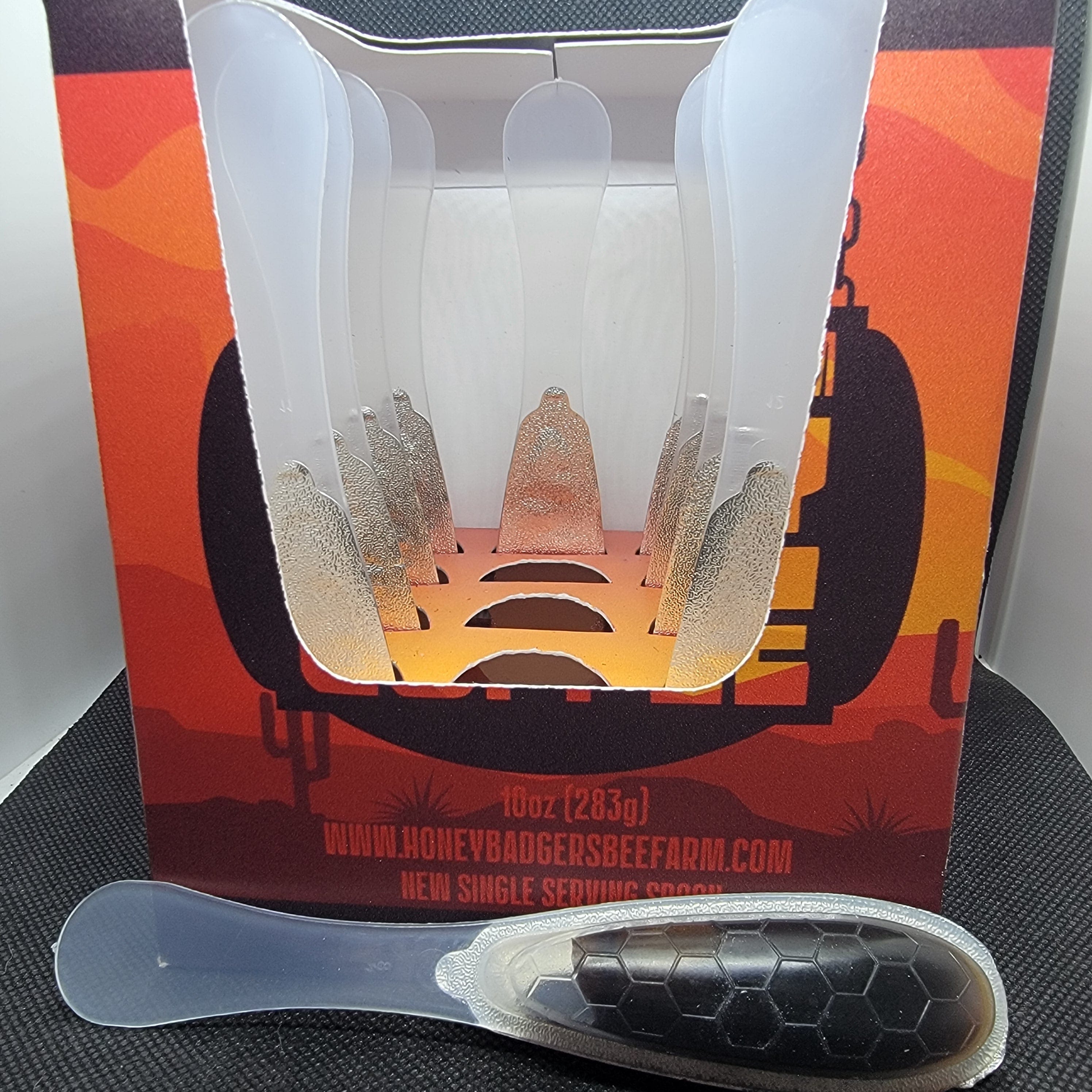 Badgers Honey Spoon /Cowboy Honey Coffee - My American Goods