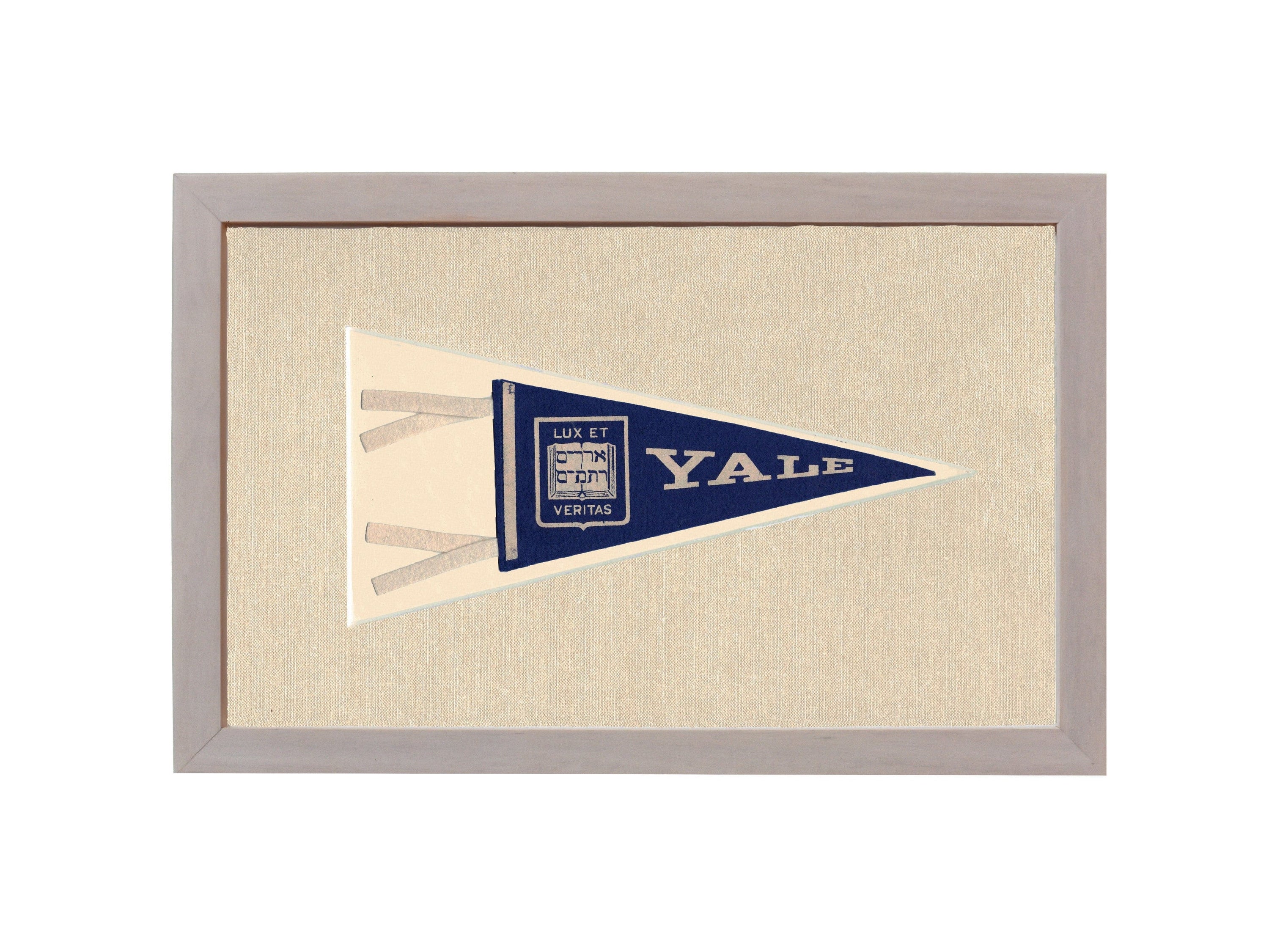 Americana Memories Vintage Pennants and Memorabilia Vintage Yale University Pennant