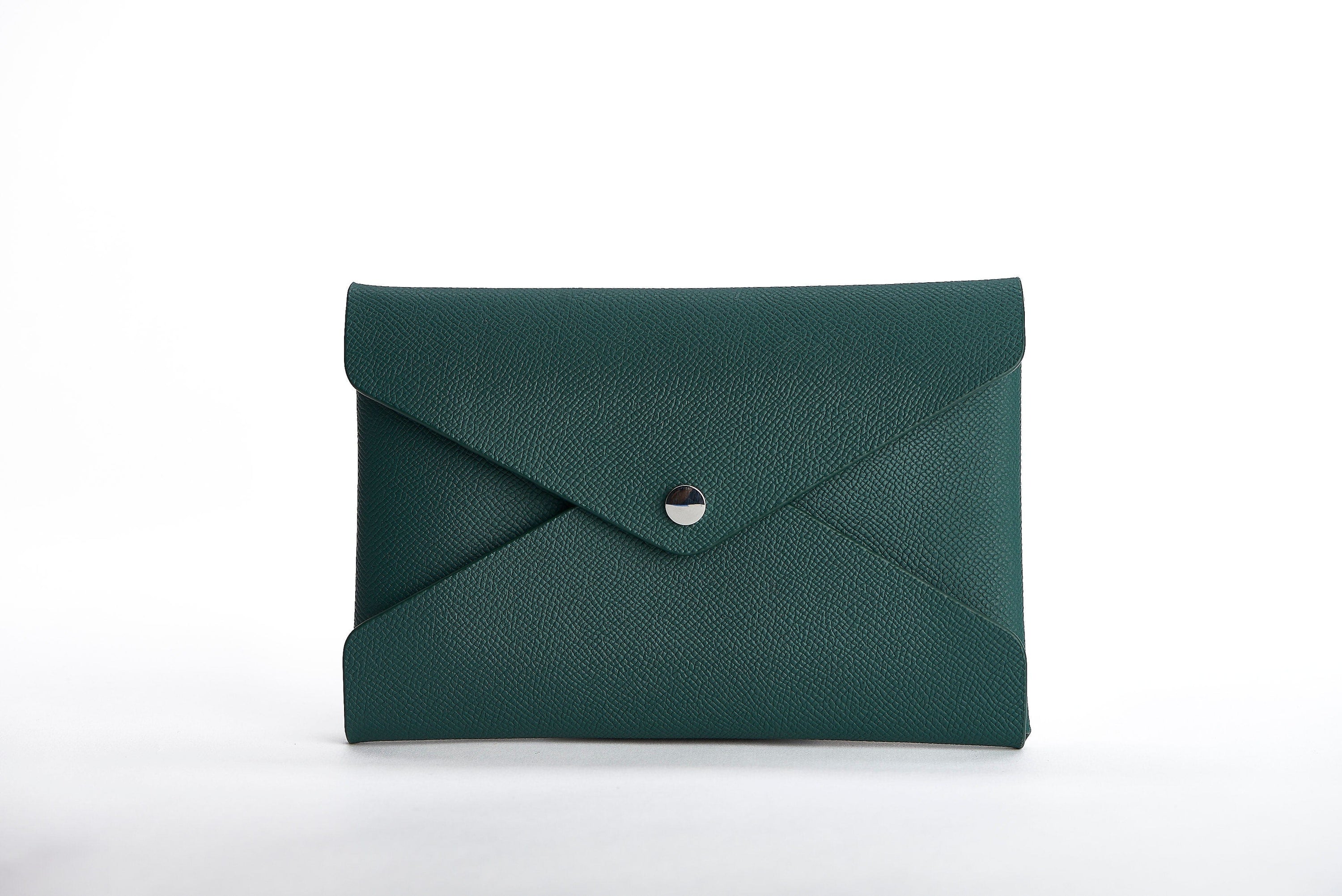 SOUL CARRIER The Pochette Clutch - Hunter Green