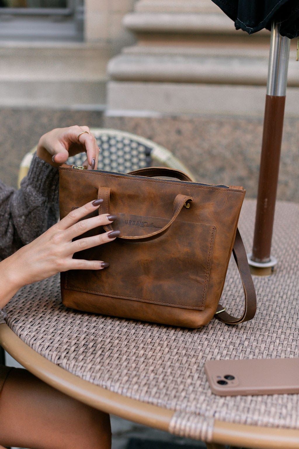 Urban Southern Bags Rustic Brown Quinn Crossbody