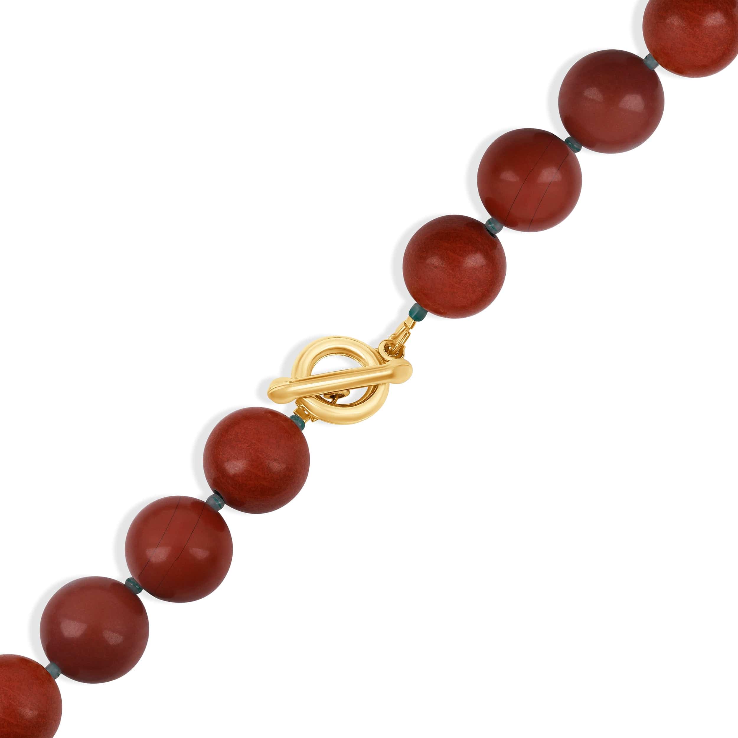 Hannah B by Hannah Bender Necklace Heart of Jasper Statement Necklace