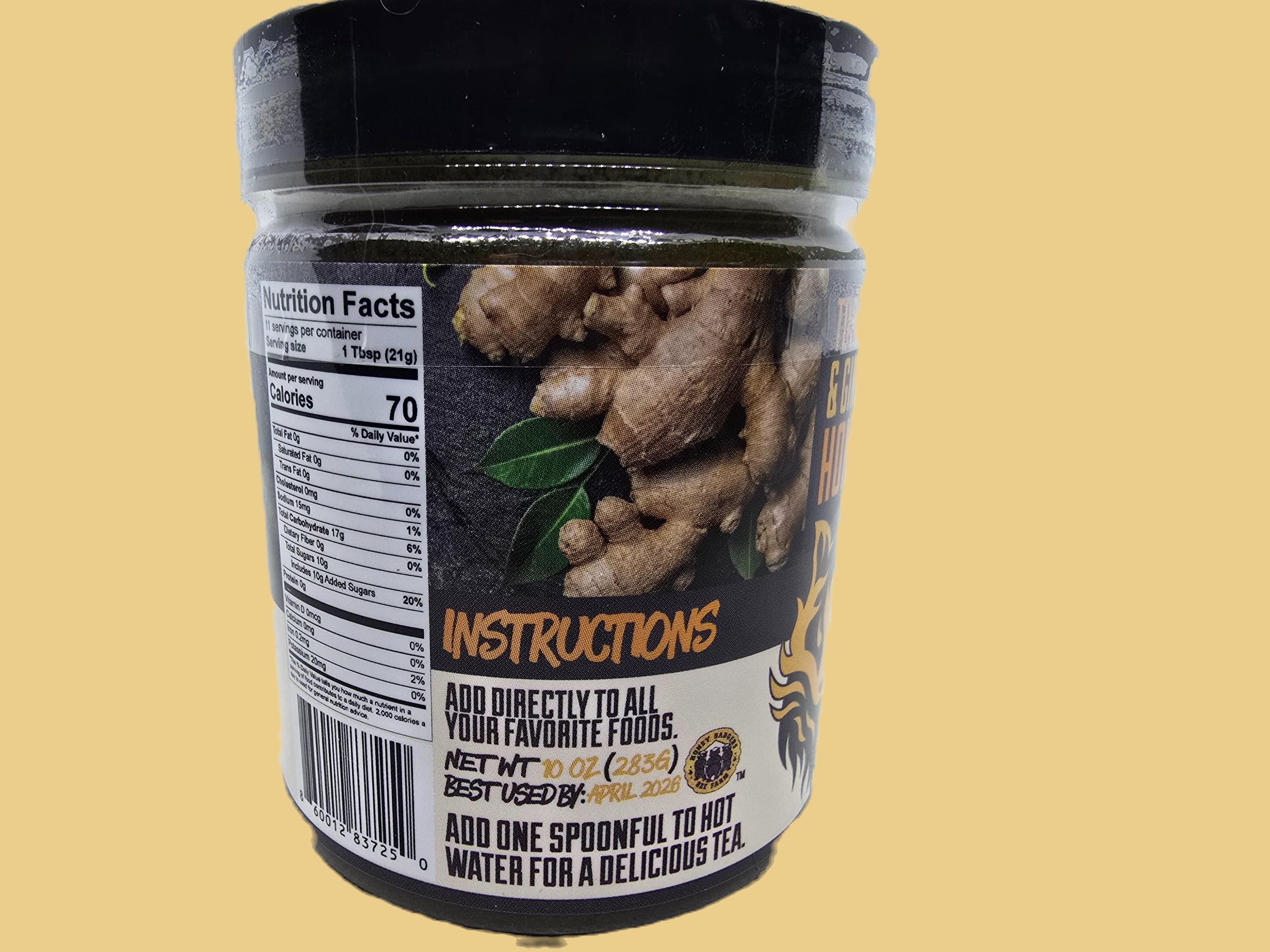 Turmeric & Ginger Honey - My American Goods