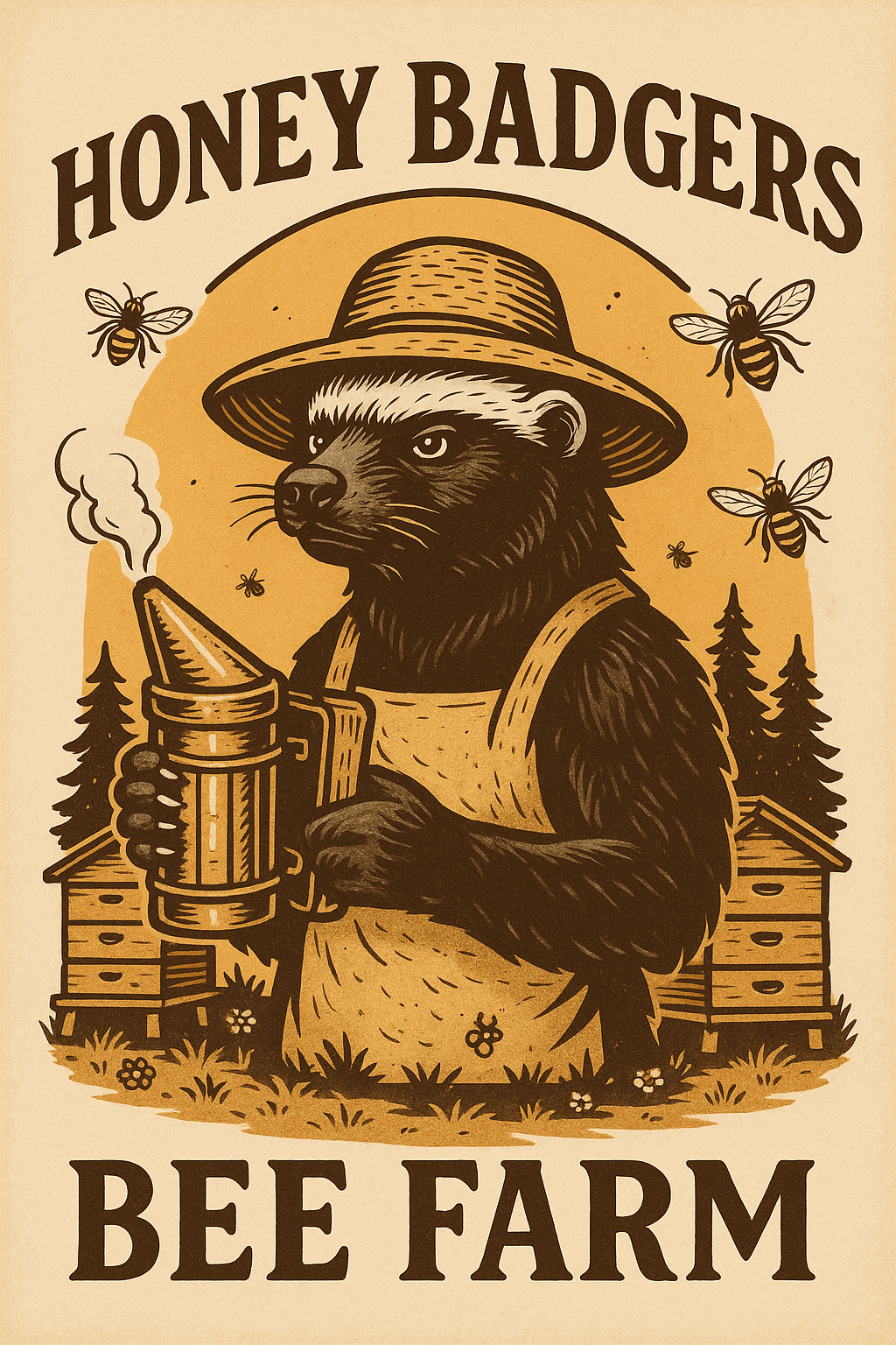 Honey Badgers Bee Farm All Natural Dry Rub Badger Dust Pink Sea Salt