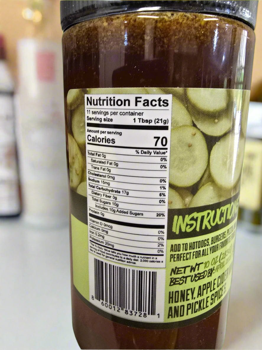Bread & Butter Pickle Honey - My American Goods
