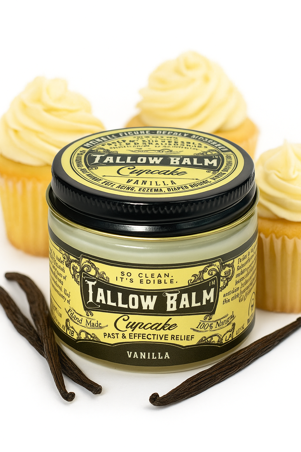 Tallow Balm- Cupcake Scent - My American Goods