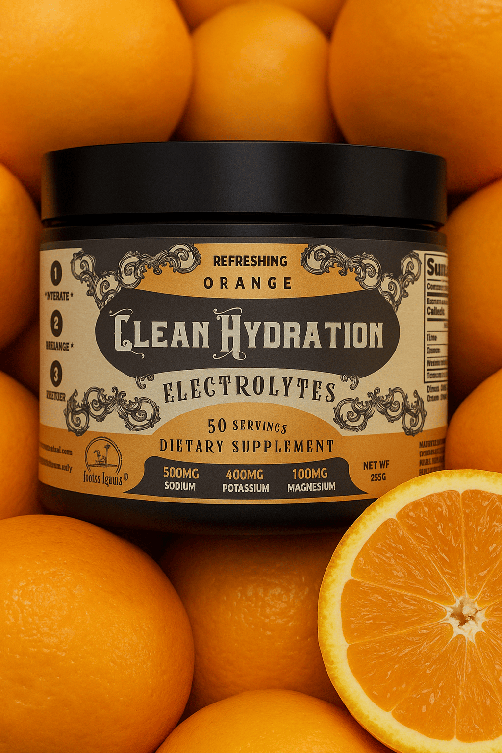 Clean Hydration - Orange - Electrolytes - My American Goods