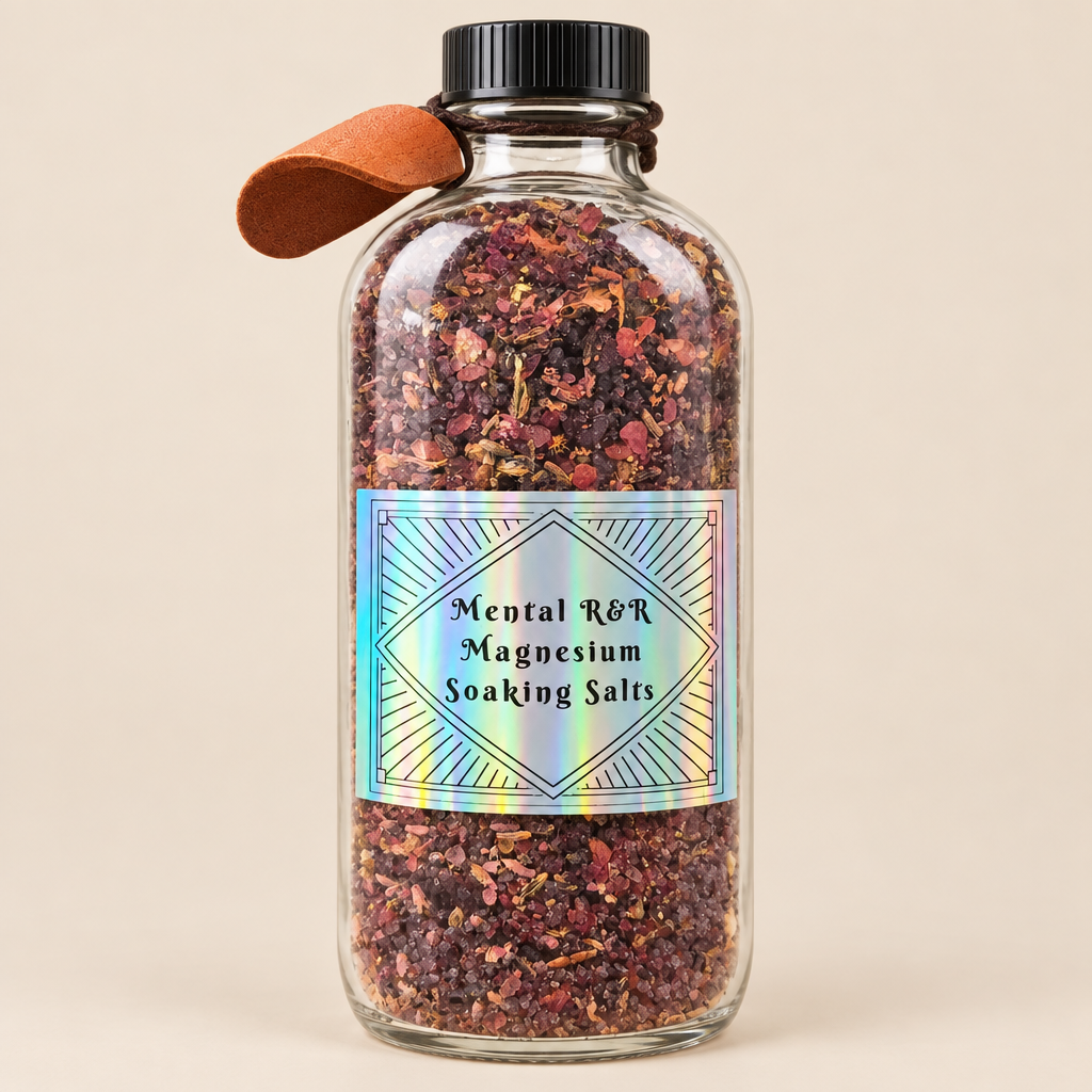 Lavender Mint Magnesium Soaking Salts