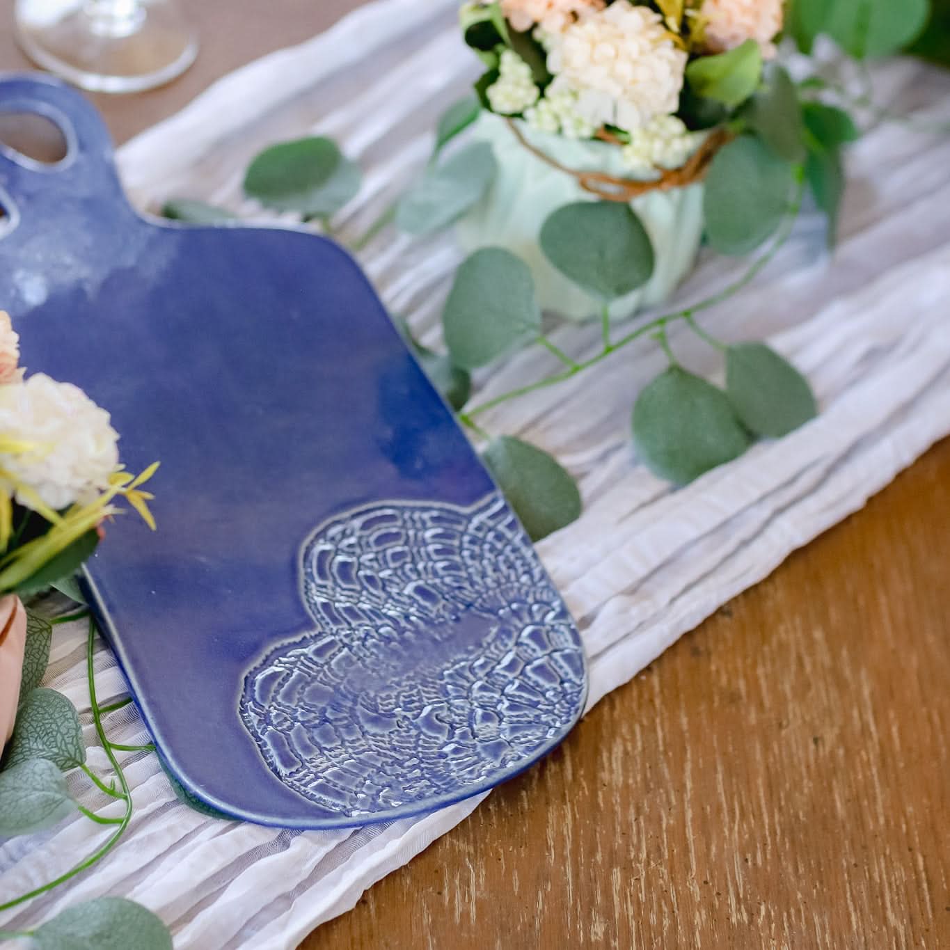 Ceramic Cheese Borad - My American Goods