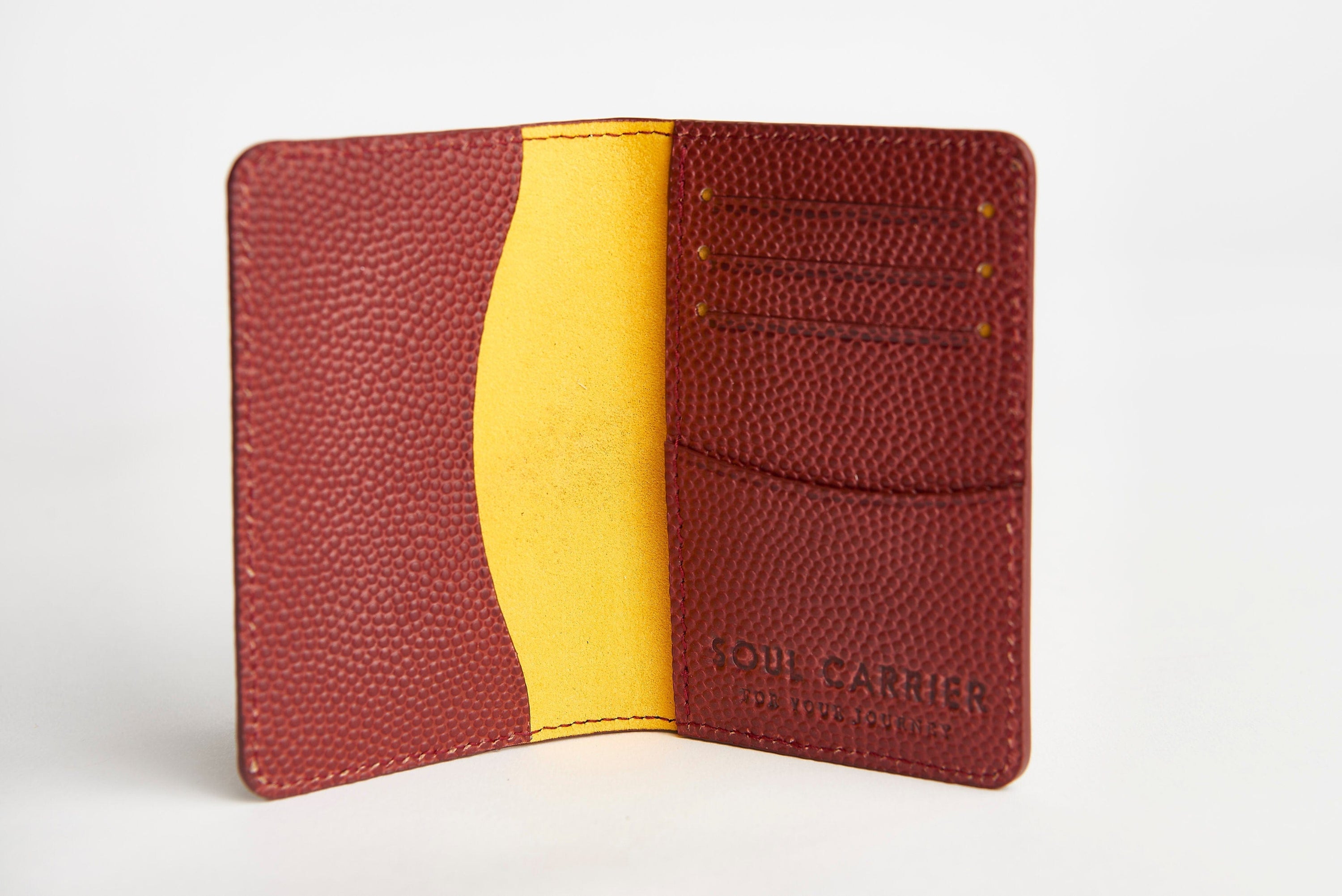 SOUL CARRIER ASU Football Leather Foldover Wallet