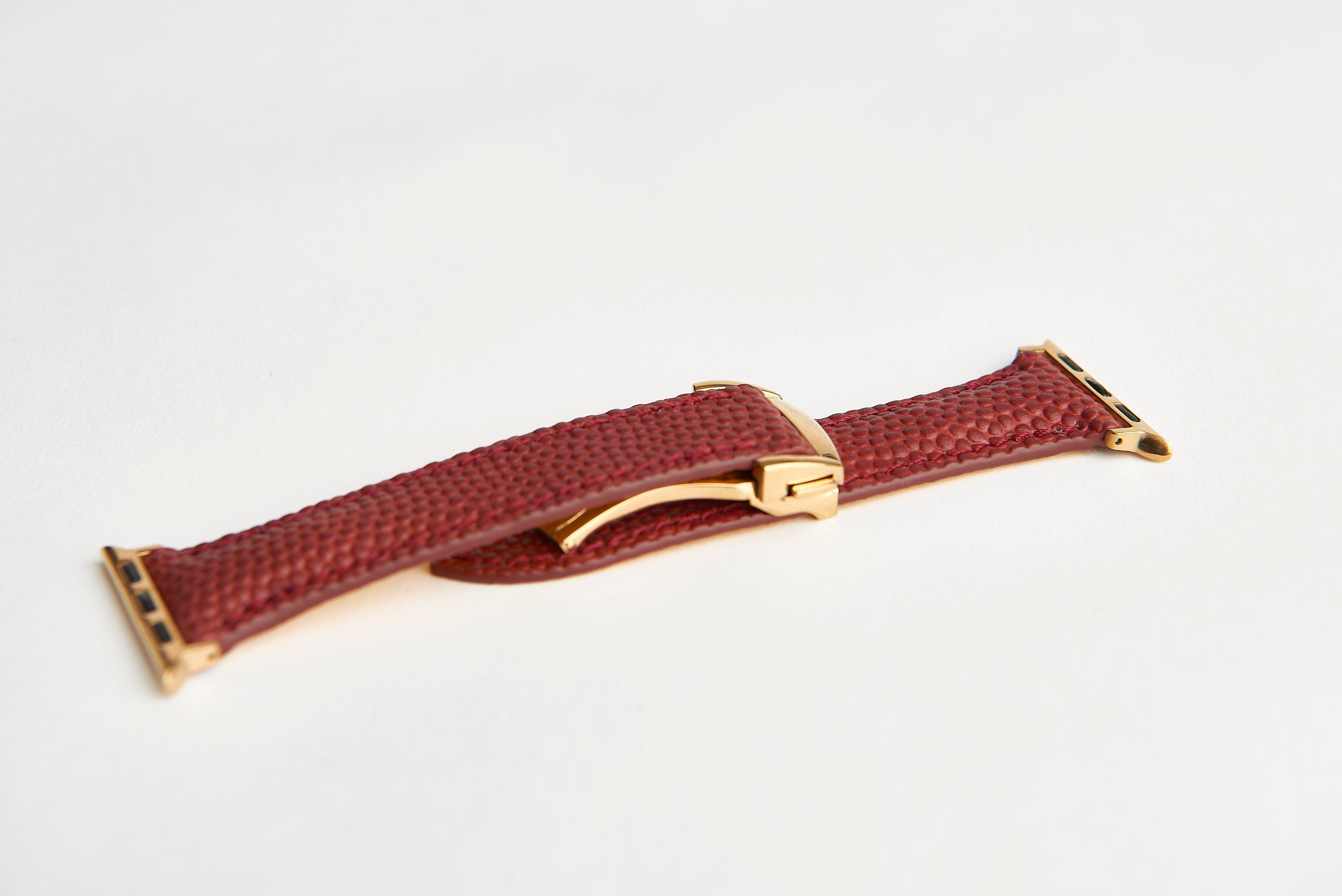 SOUL CARRIER ASU Football Leather Apple Watch Band (Women&