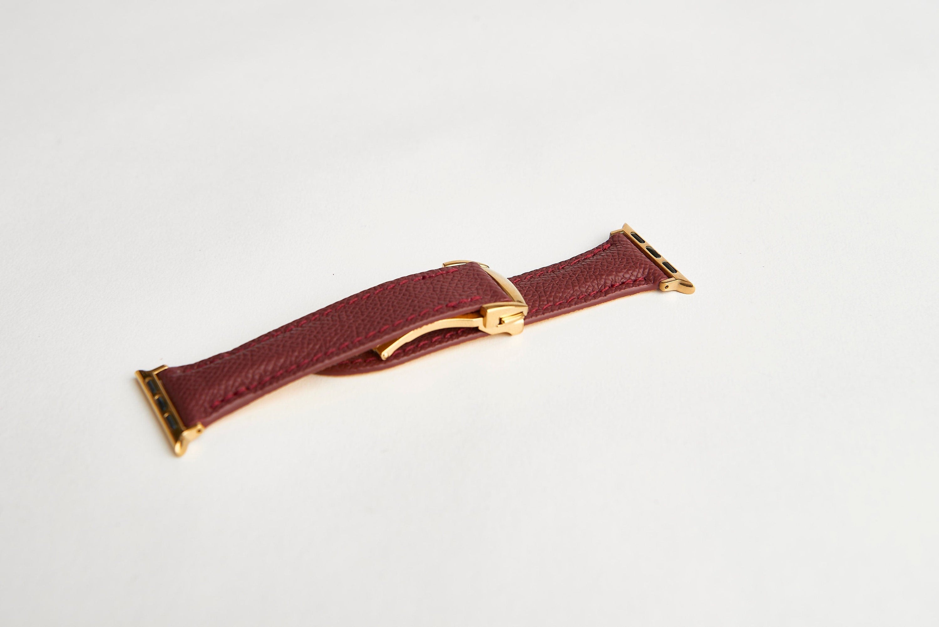 SOUL CARRIER ASU Maroon Epsom Apple Watch Band (Women&