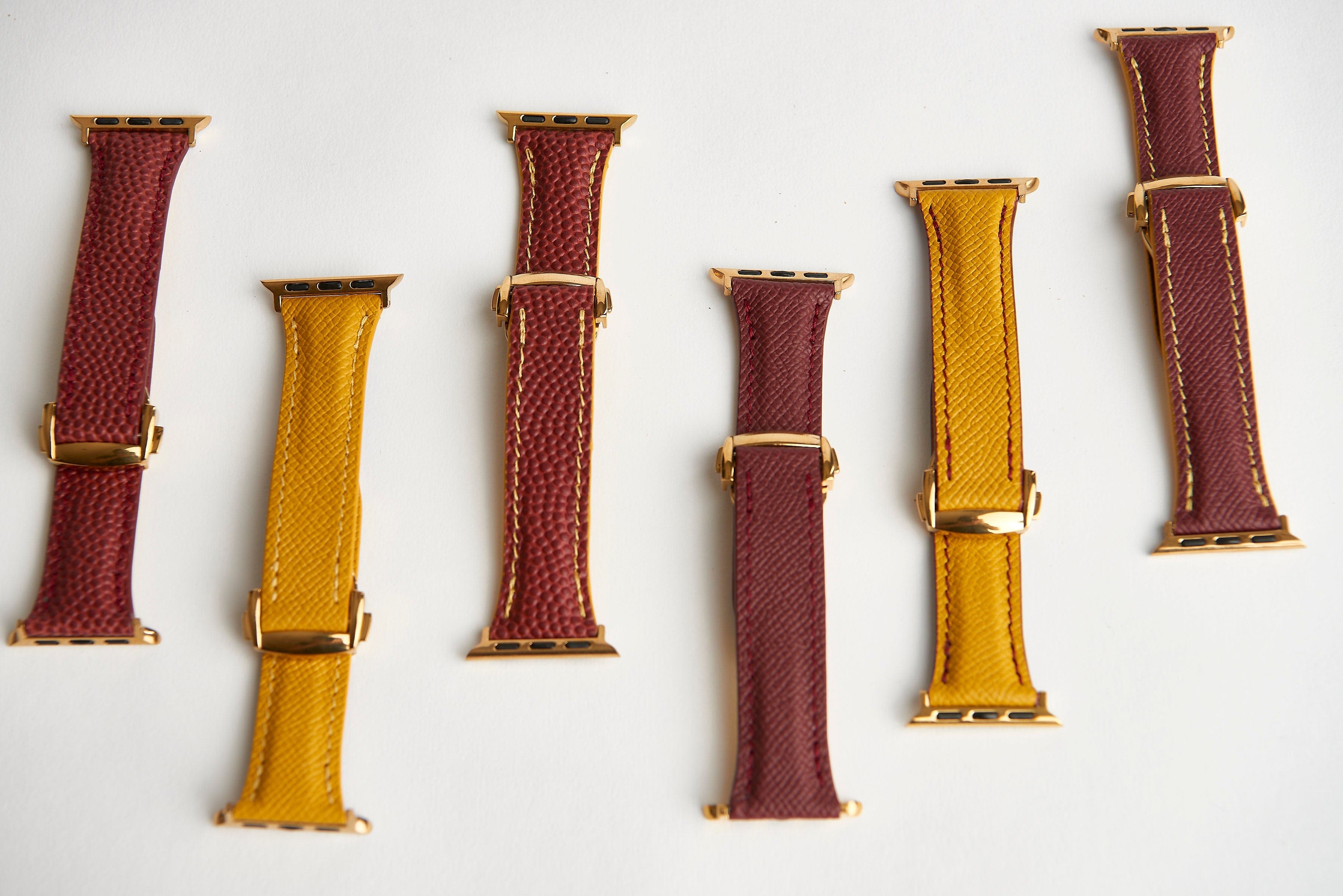 ASU Gold Epsom Apple Watch Band (Women&