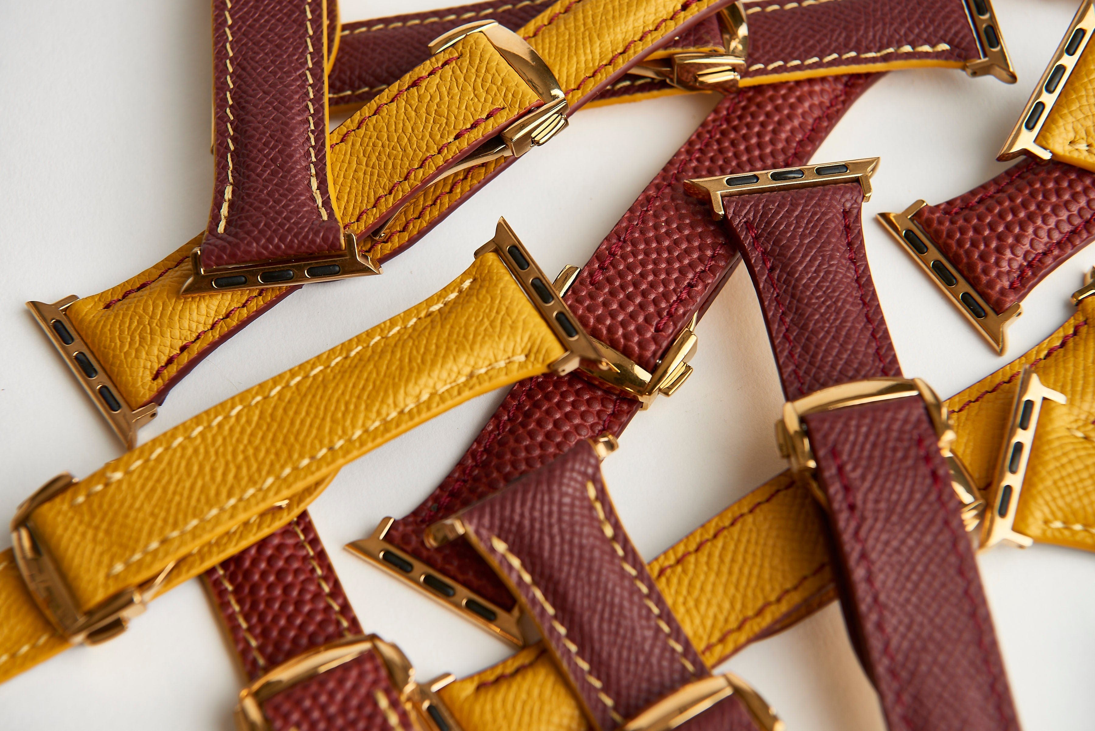 ASU Gold Epsom Apple Watch Band (Women&