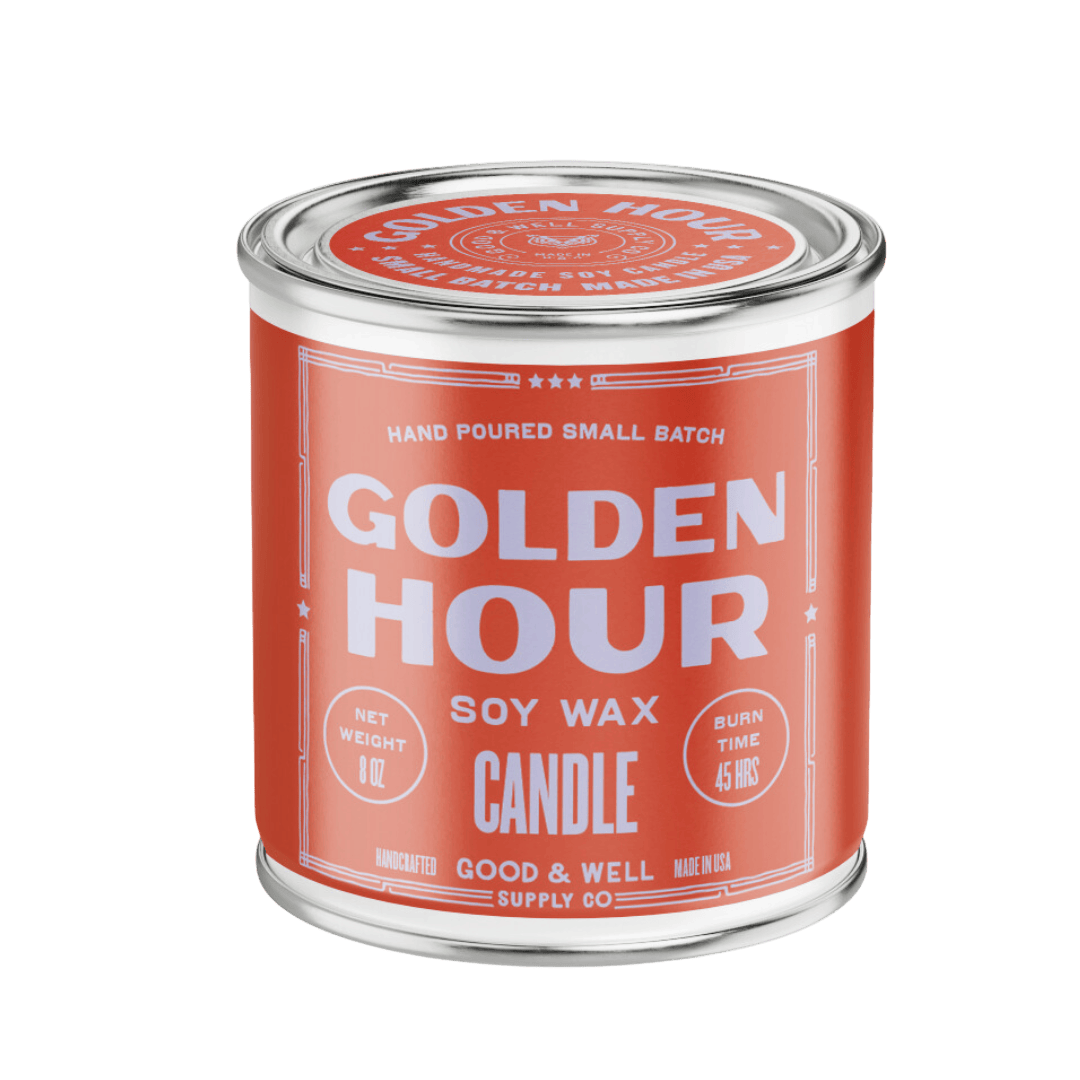 Good & Well Supply Co Candles Golden Hour Happy Place Candle