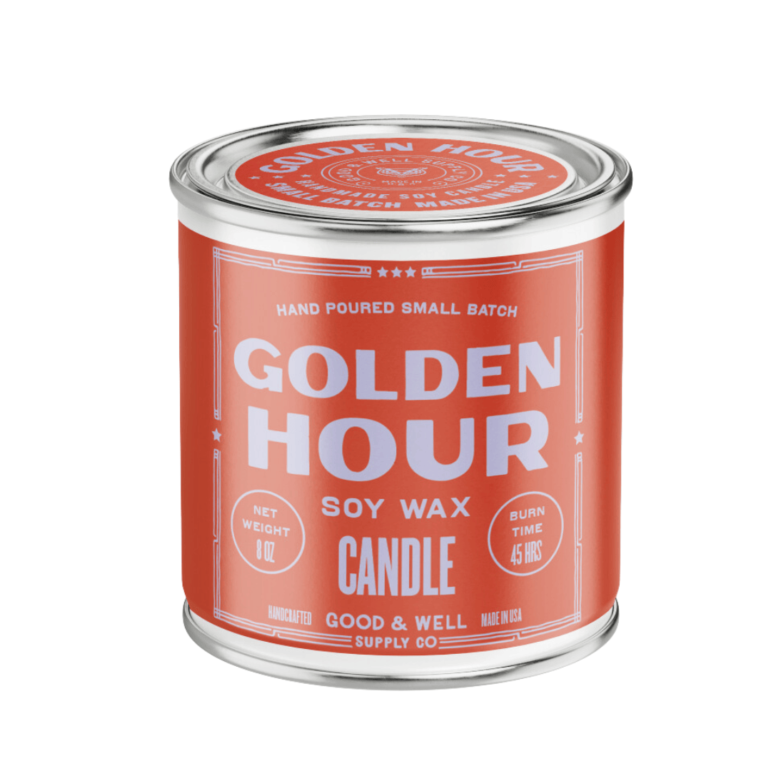 Golden Hour Happy Place Candle - My American Goods