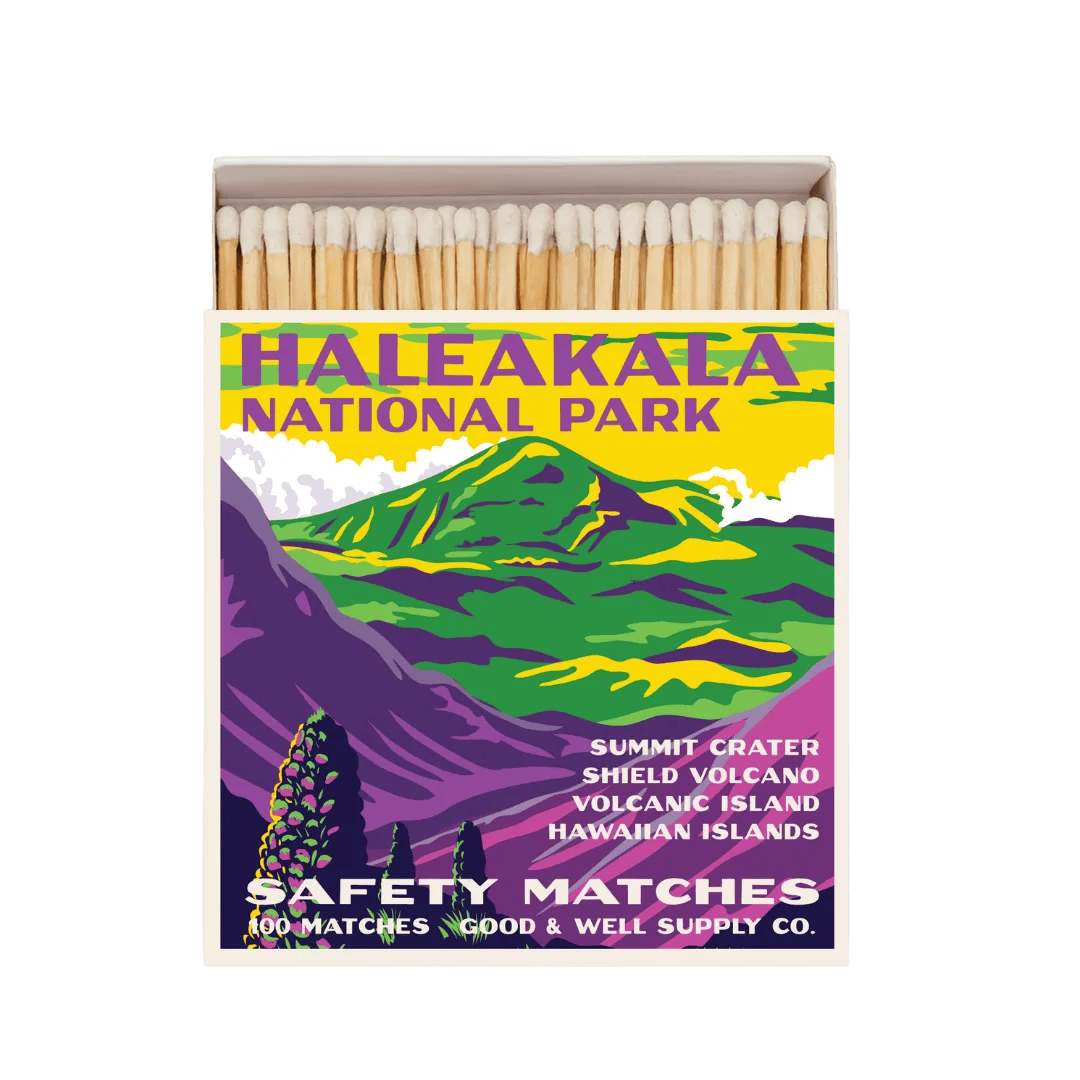 Good & Well Supply Co Haleakala Vintage National Park Cabin Matches