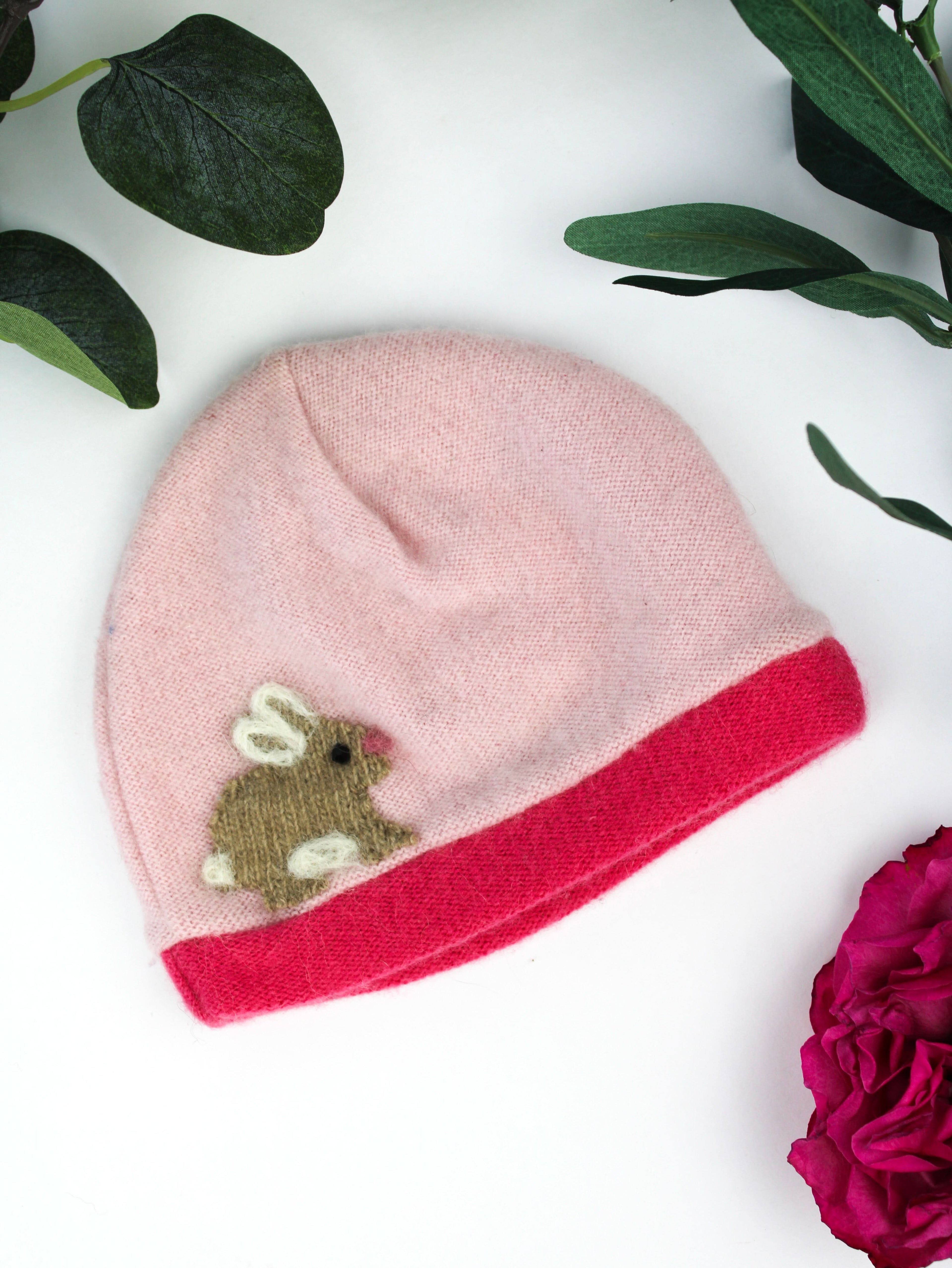 Squirrel Cashmere Hat - Newborn - My American Goods