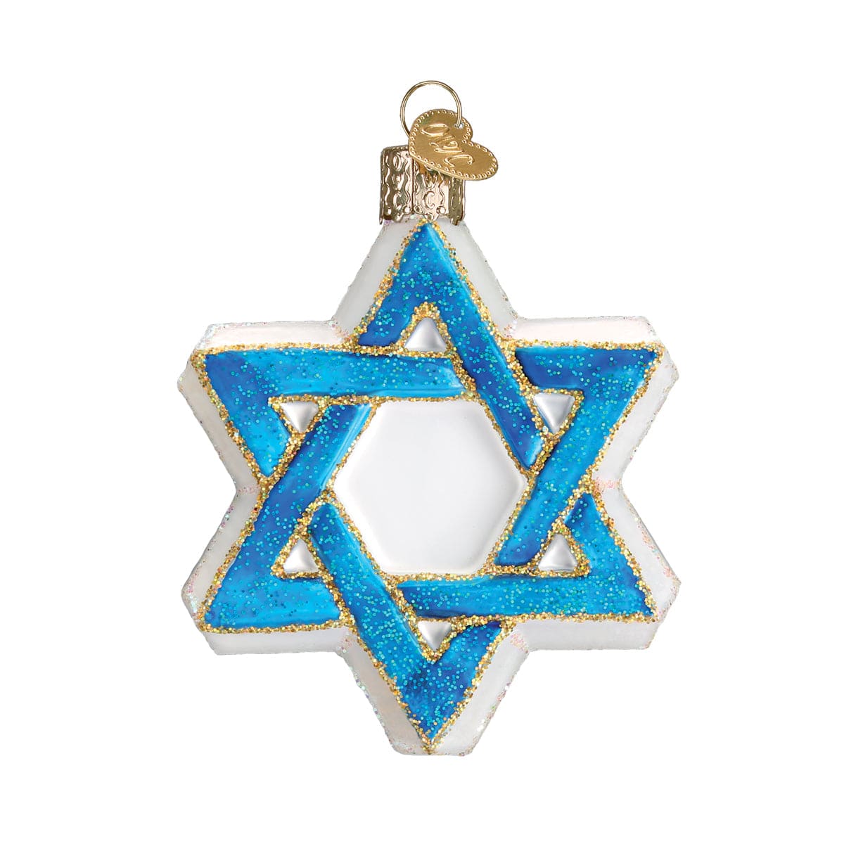 Old World Christmas 3.5 X 3 X 0.75 / 22033 Star Of David Ornament