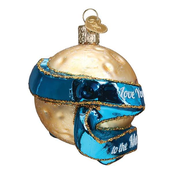 Old World Christmas 3 X 2.5 X 3.5 / 22041 Love You To The Moon & Back Ornament