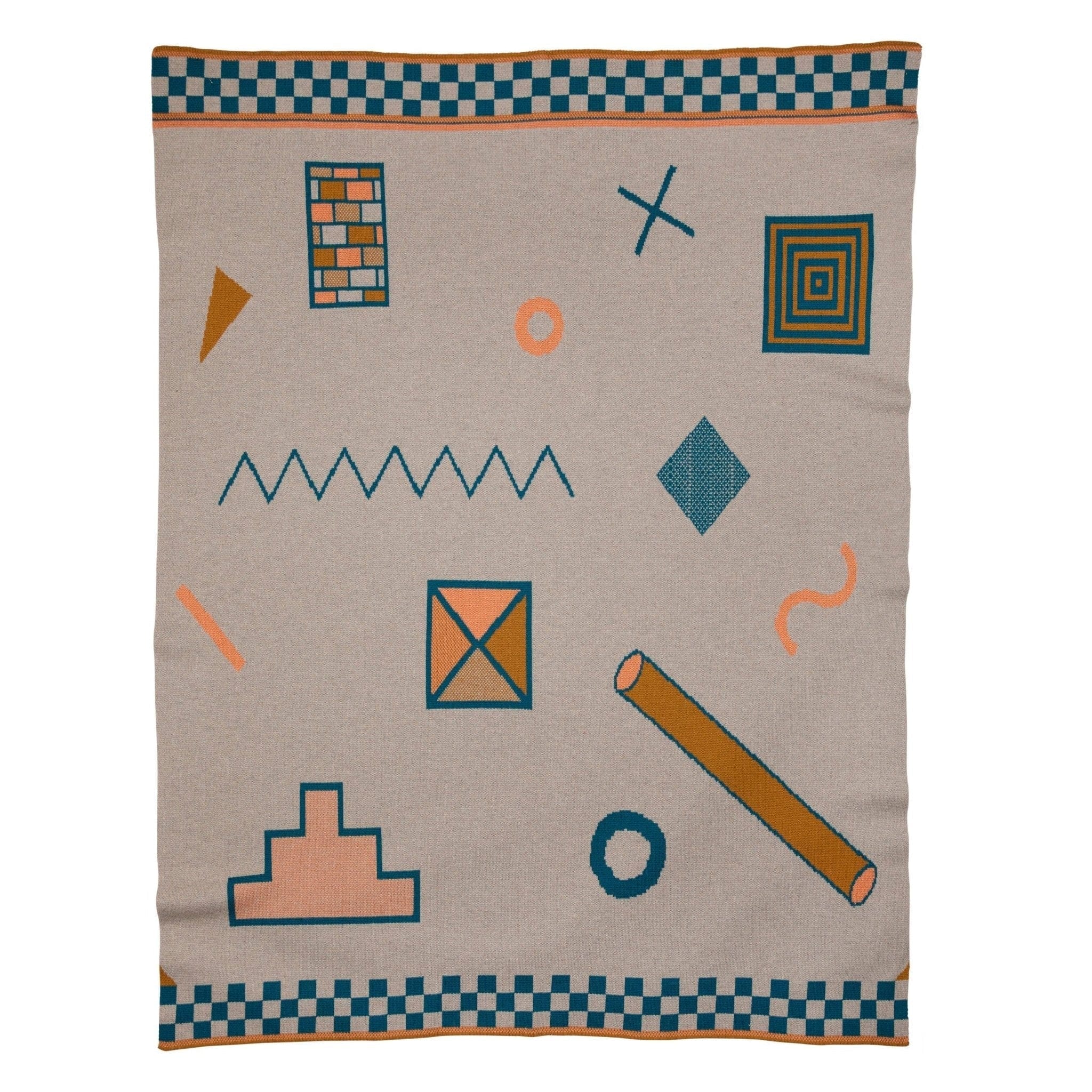 Shapes Throw Blanket
