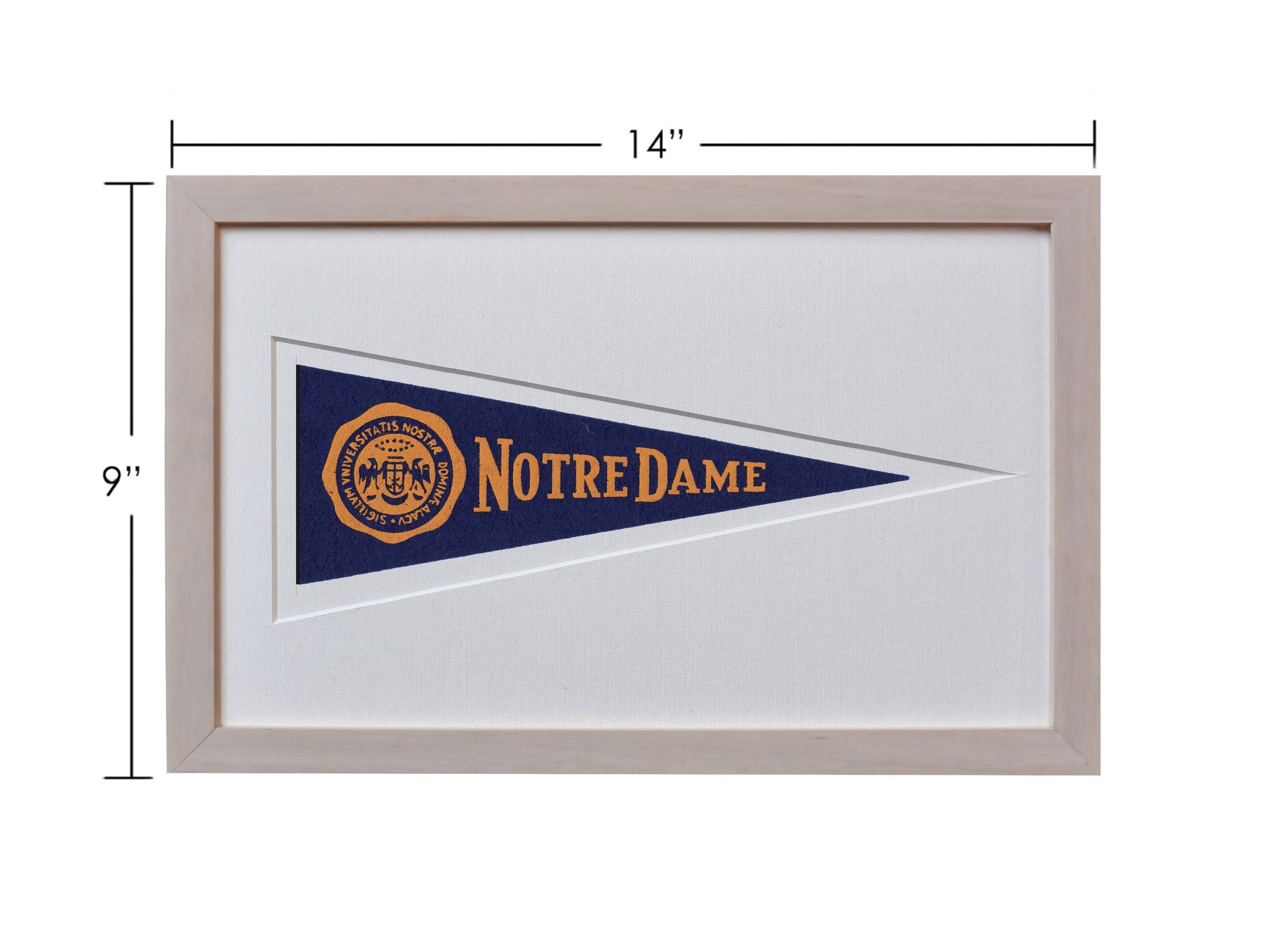 Vintage Notre Dame Hormel Pennant - My American Goods
