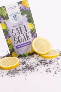 Lemon Lavender Effervescent Salt Soak - My American Goods