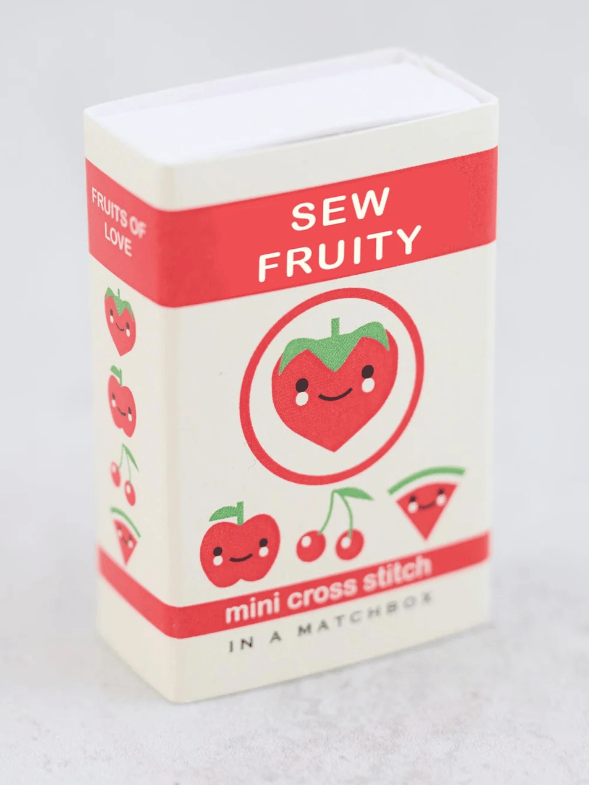 Sew Fruity Mini Cross Stitch Kit in A Matchbox - My American Goods