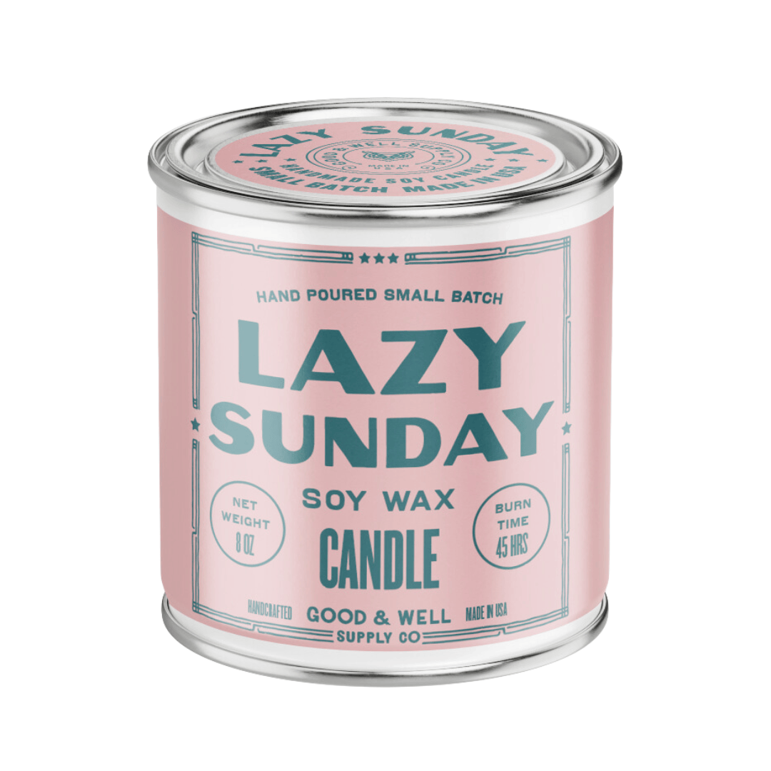 Lazy Sunday Happy Place Candle - My American Goods