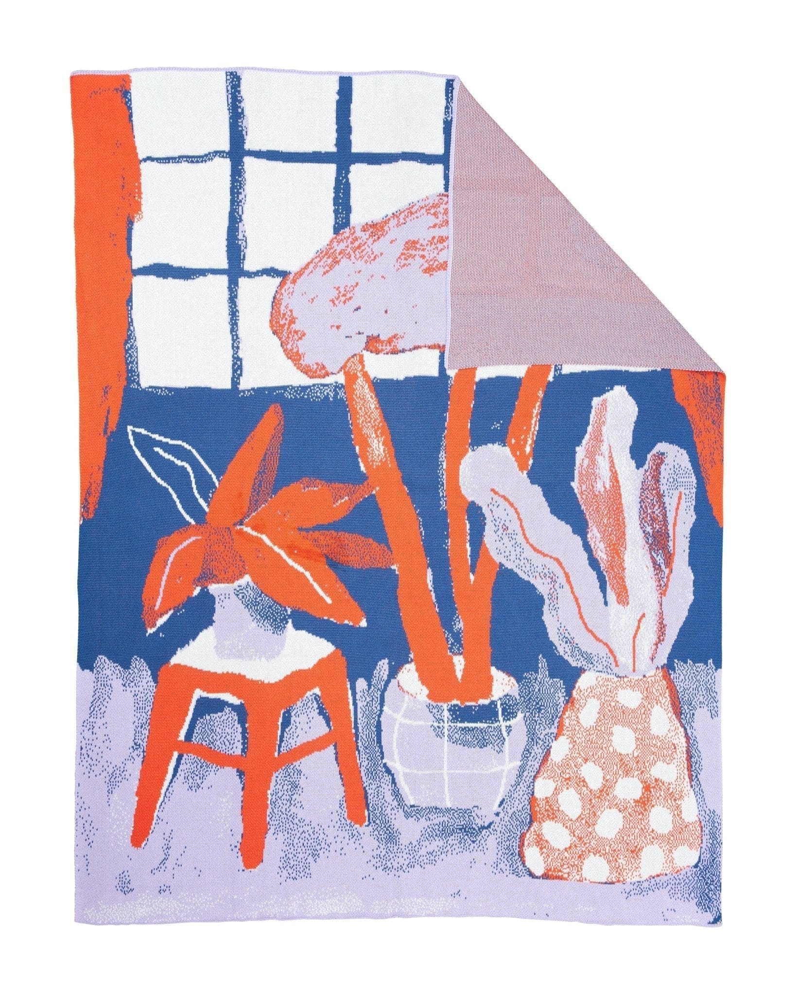 House Plants Throw Blanket