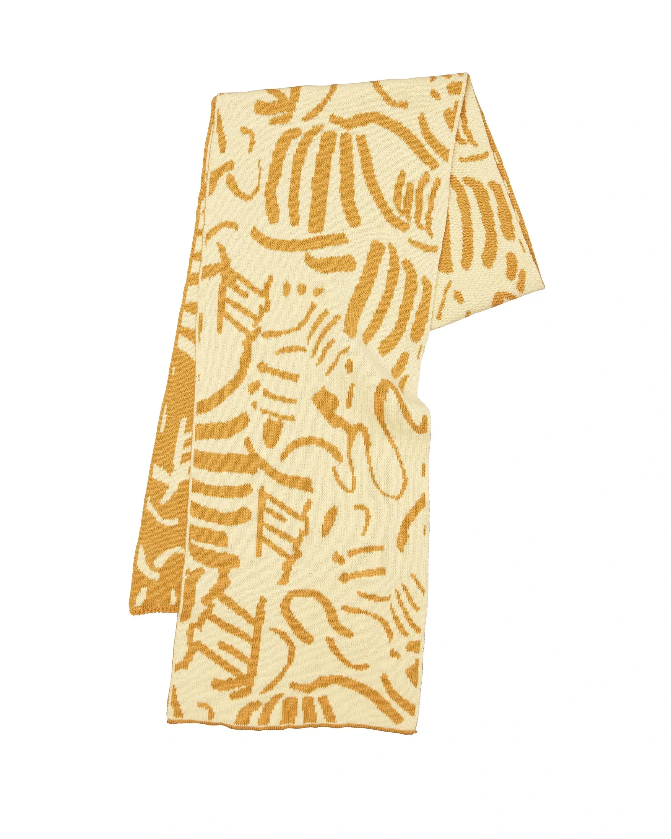 Biquette Adult Scarf Banana in Organic Cotton Fold Scarf