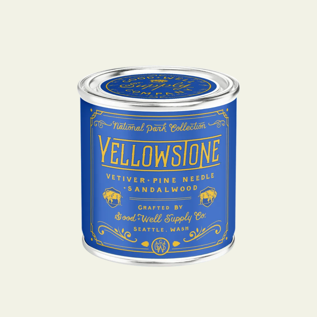 Yellowstone National Park Candle - My American Goods