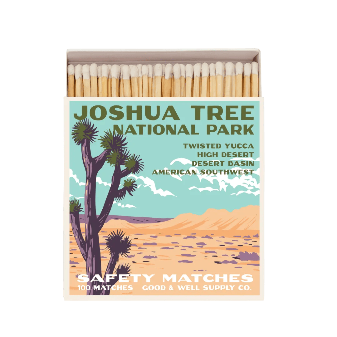 Good & Well Supply Co Joshua Tree Vintage National Park Cabin Matches