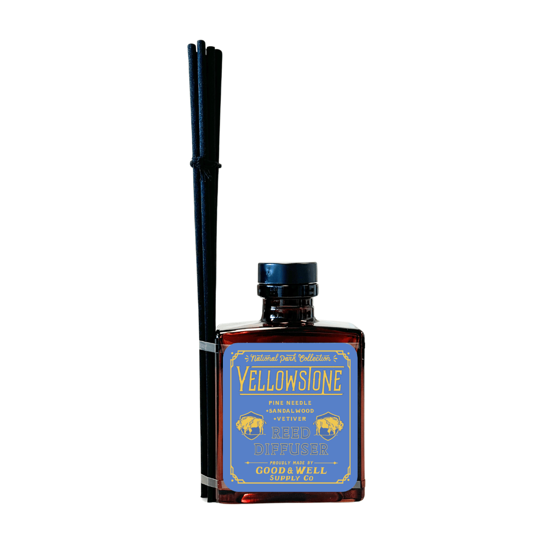 Good & Well Supply Co. Yellowstone National Park Reed Diffuser