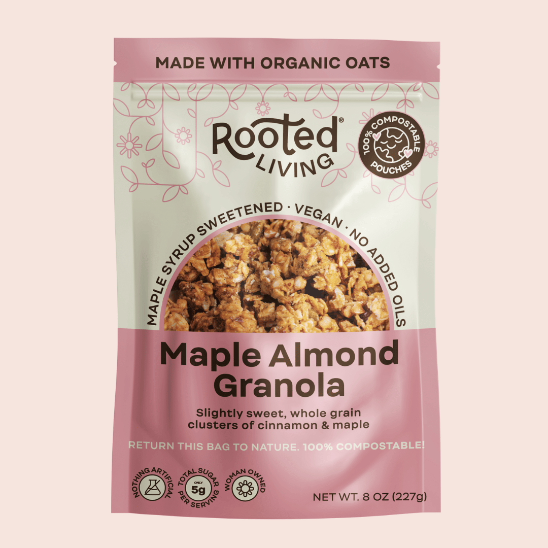 Rooted Living Granola Maple Almond Granola