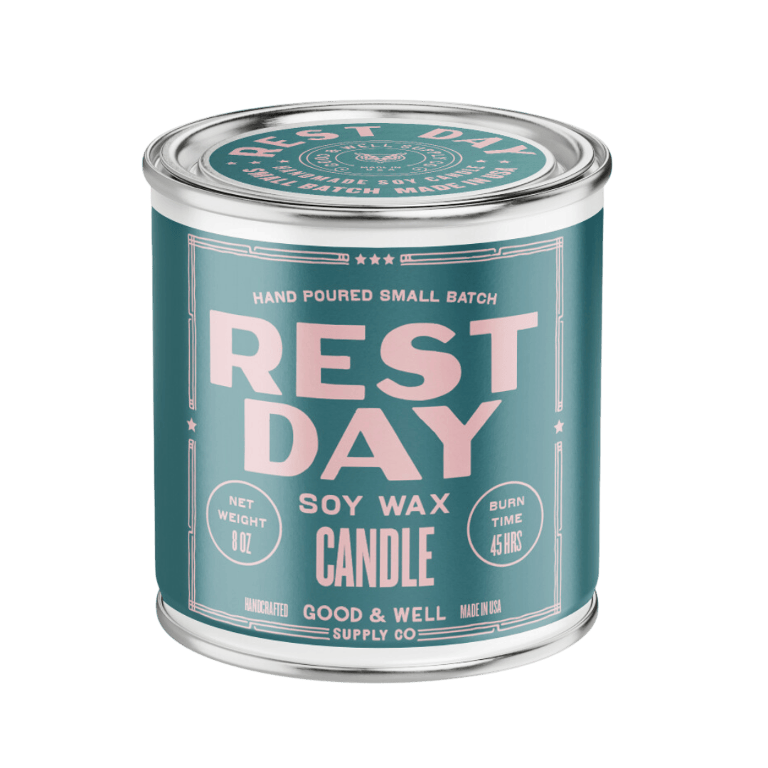 Good & Well Supply Co Candles Rest Day Happy Place Candle