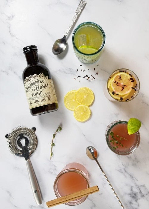 Elderberry and Honey Tonic - My American Goods