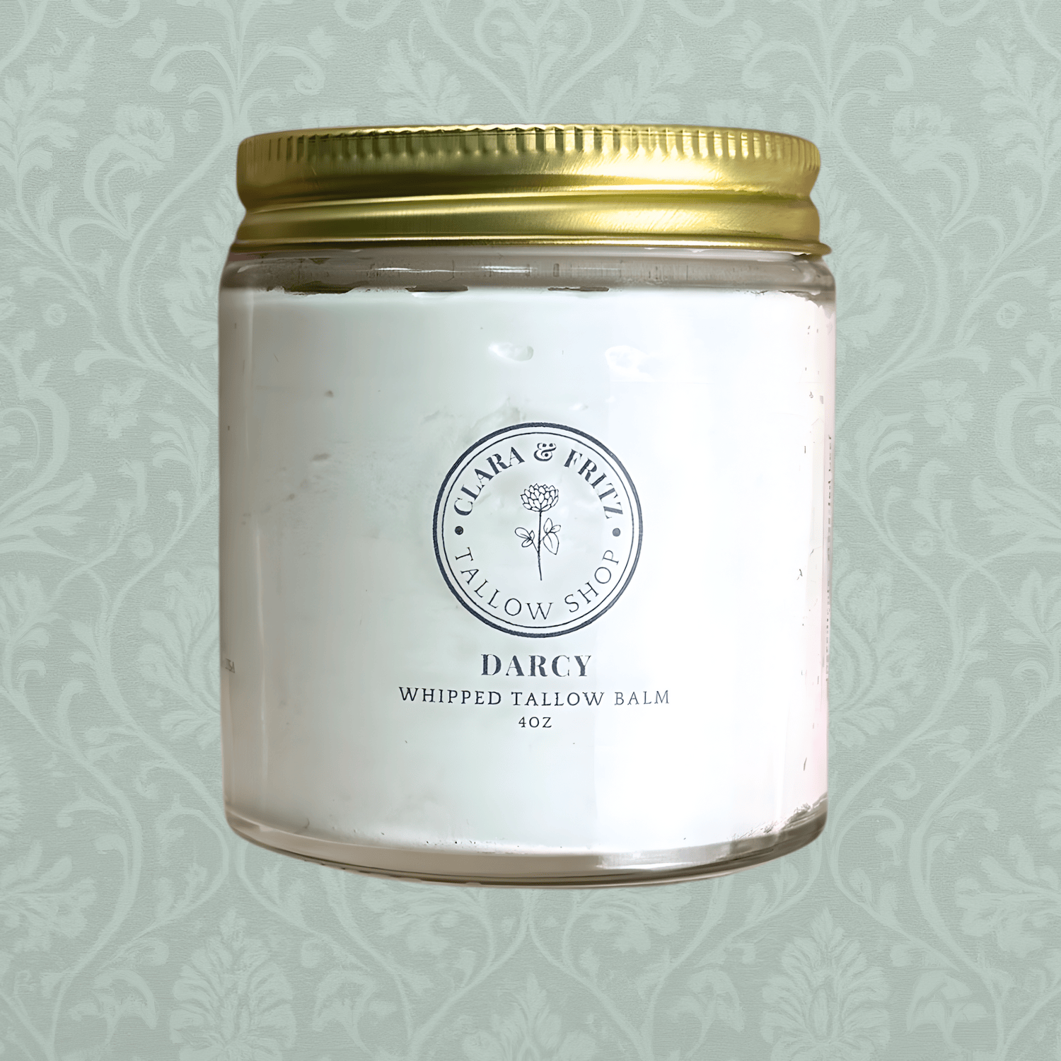 Clara & Fritz Tallow Shop Whipped Body Butter Scented Whipped Tallow Balm