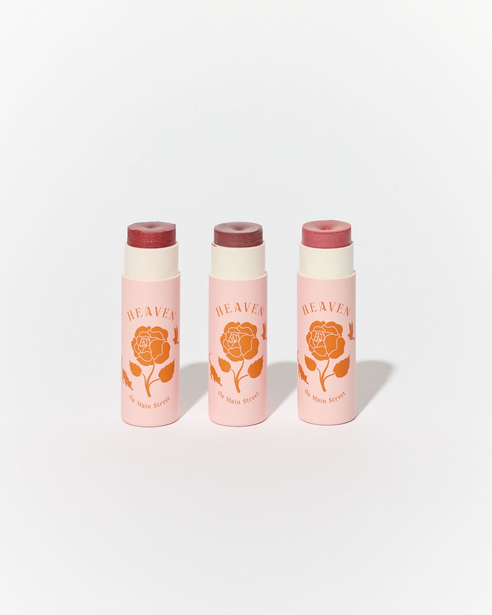 Heaven On Main Street MAKEUP Lip & Cheek Sticks, Kim, Briana, Taylor
