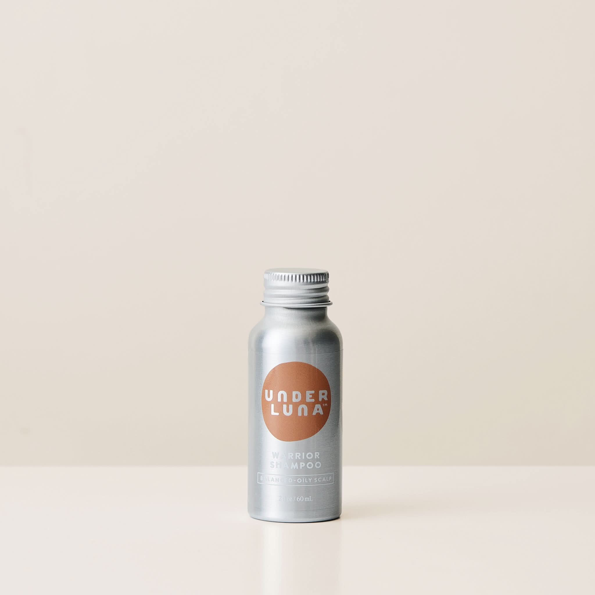 UNDER LUNA™ Hair Care Warrior Shampoo Under Luna 2 oz Trial + Travel Bottle