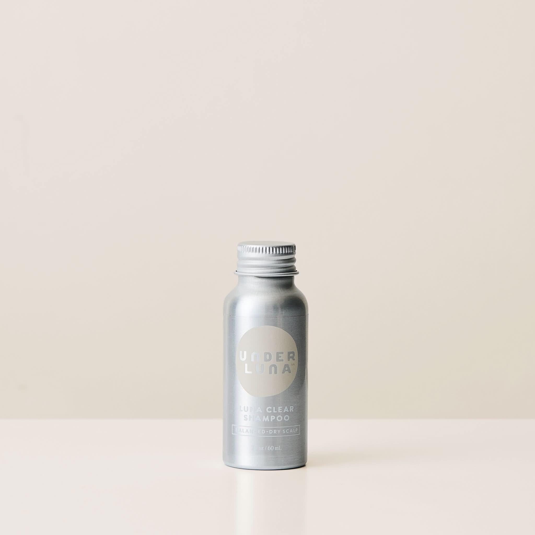 UNDER LUNA™ Hair Care Luna Clear Shampoo Under Luna 2 oz Trial + Travel Bottle