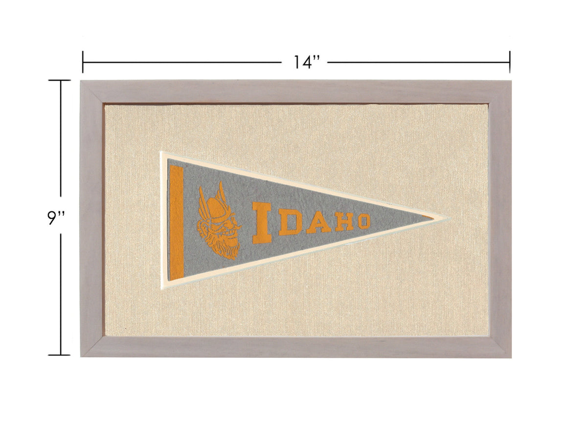 Americana Memories Vintage Pennants and Memorabilia Vintage University of Idaho Pennant