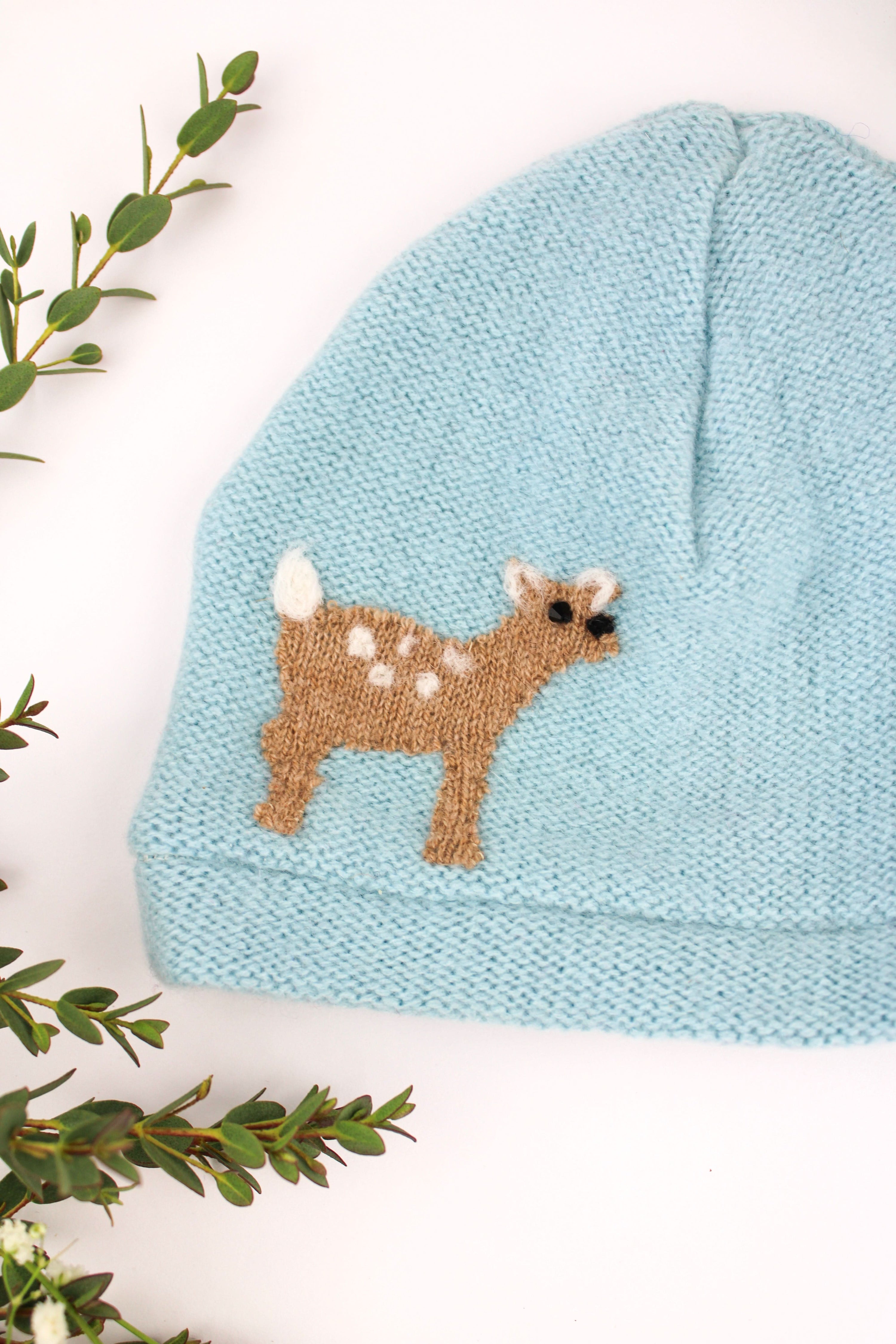 Ash & Rose hat Fawn Cashmere Hat - Baby