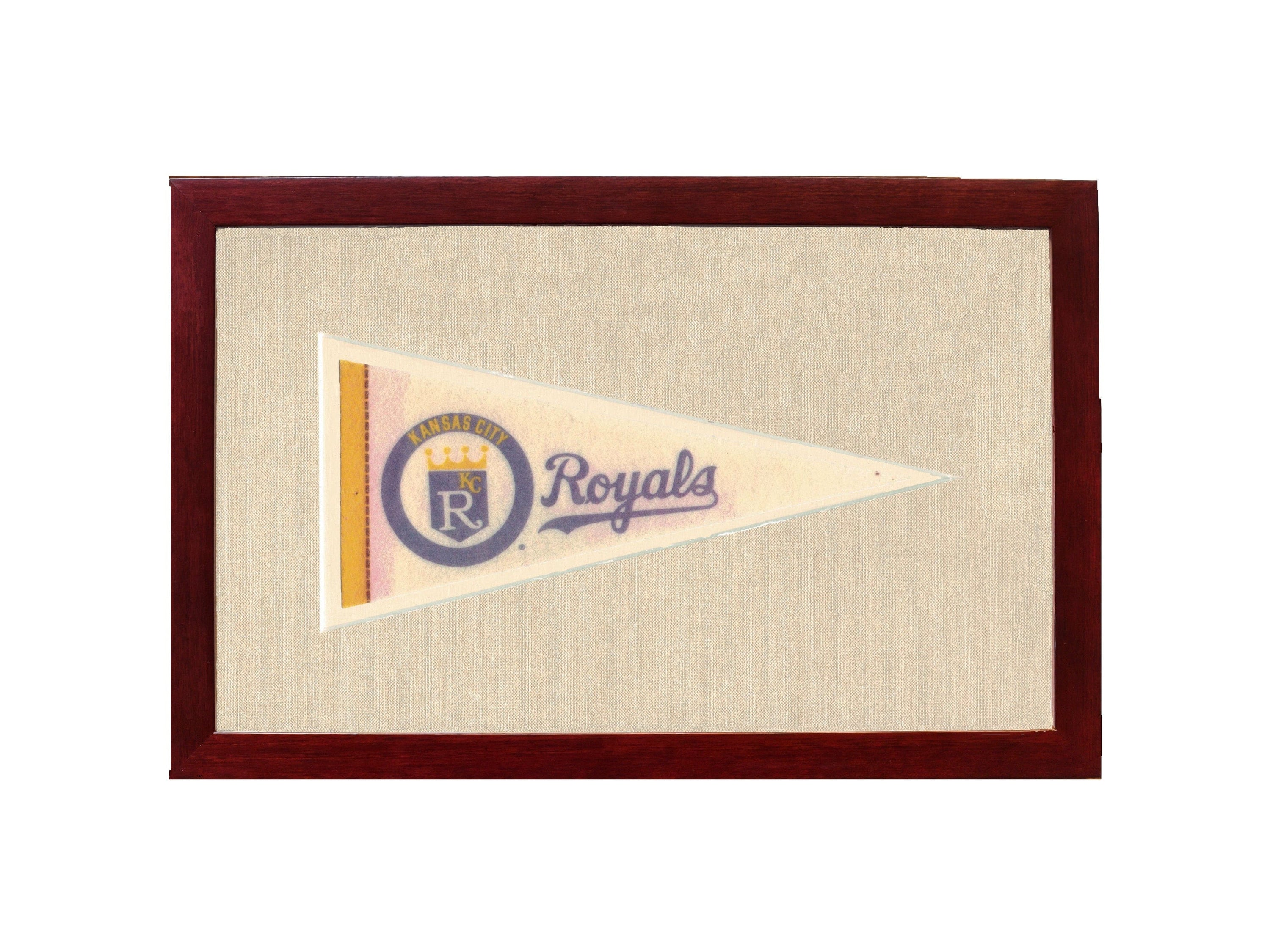 Americana Memories Vintage Pennants and Memorabilia Vintage Kansas City Royals Pennant