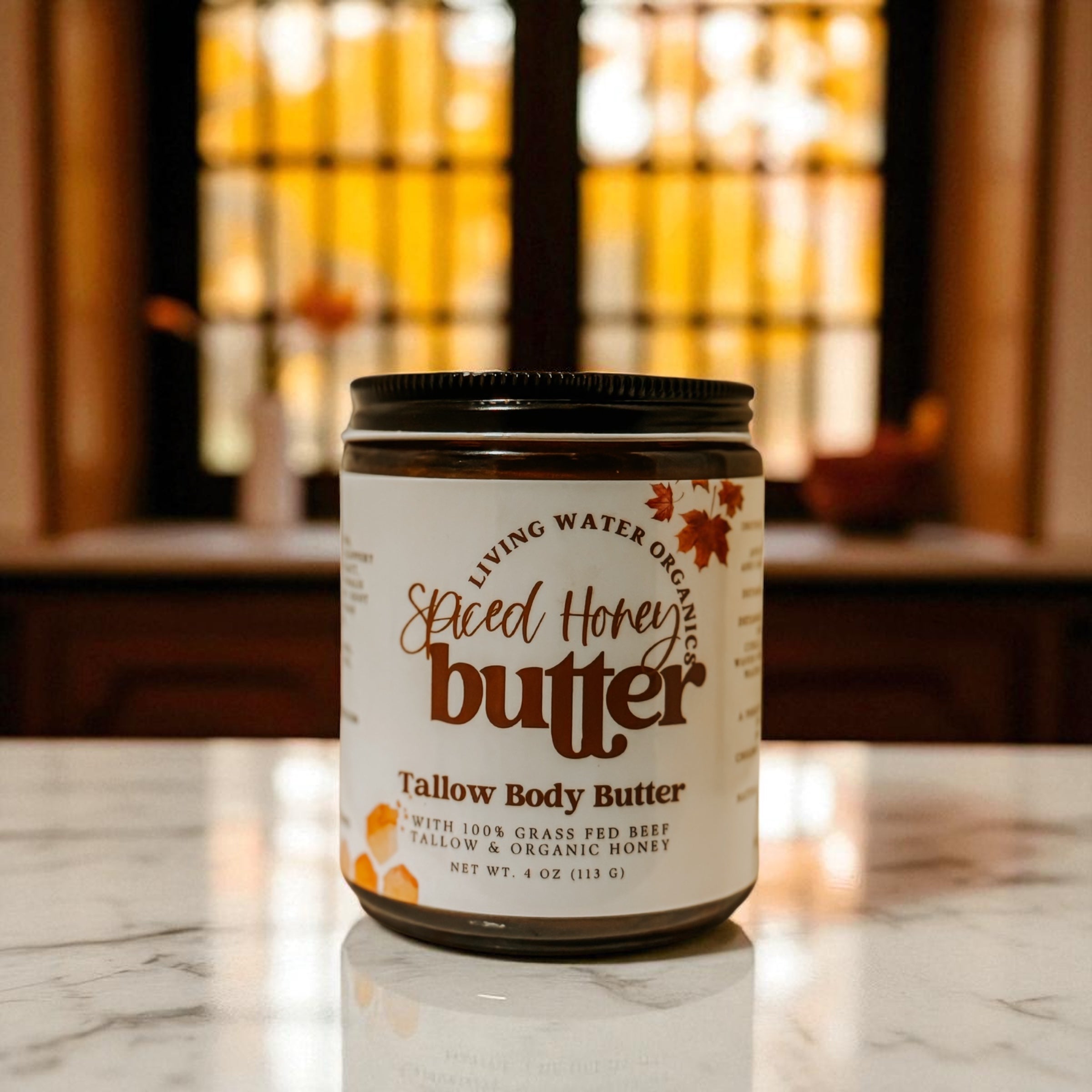Spiced Honey Shampoo, Conditioner, Body Butter, Cinnabun Lip Balm Bundle - My American Goods